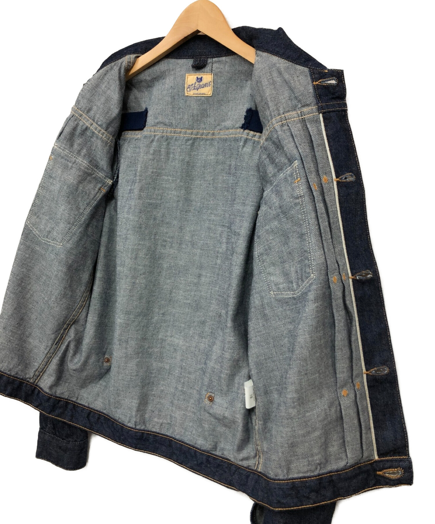 TCB jeans (ティーシービー ジーンズ) デニムジャケット インディゴ サイズ:38