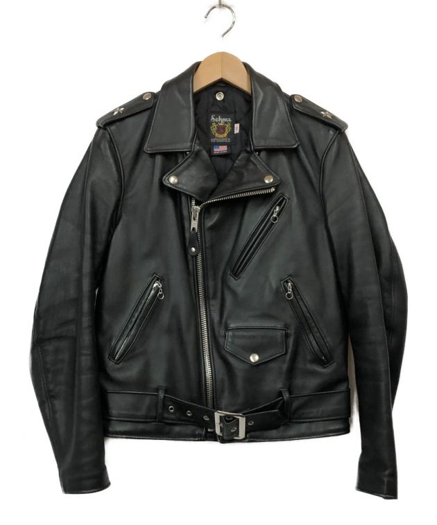 中古・古着通販】Schott (ショット) ダブルライダースジャケット 