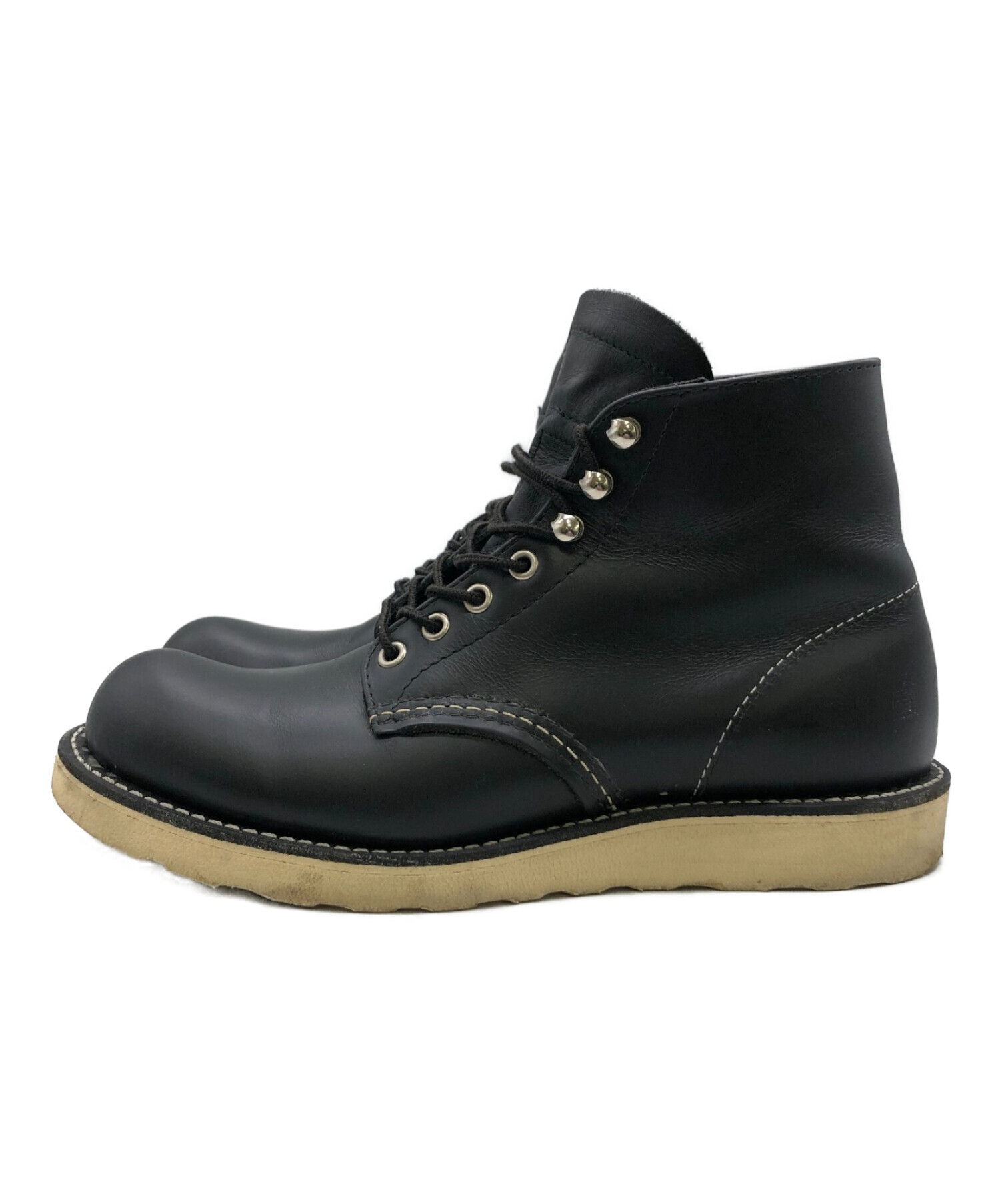 中古・古着通販】RED WING (レッドウィング) ブーツ ブラック サイズ:7 