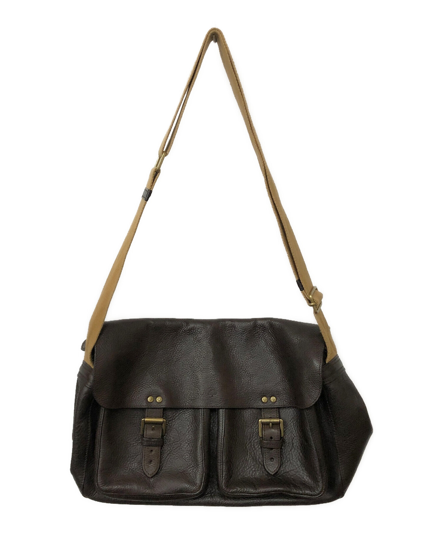 中古・古着通販】MULBERRY (マルベリー) ショルダーバッグ ダーク 