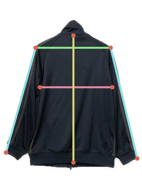 中古・古着通販】Needles (ニードルズ) トラックジャケット ネイビー 