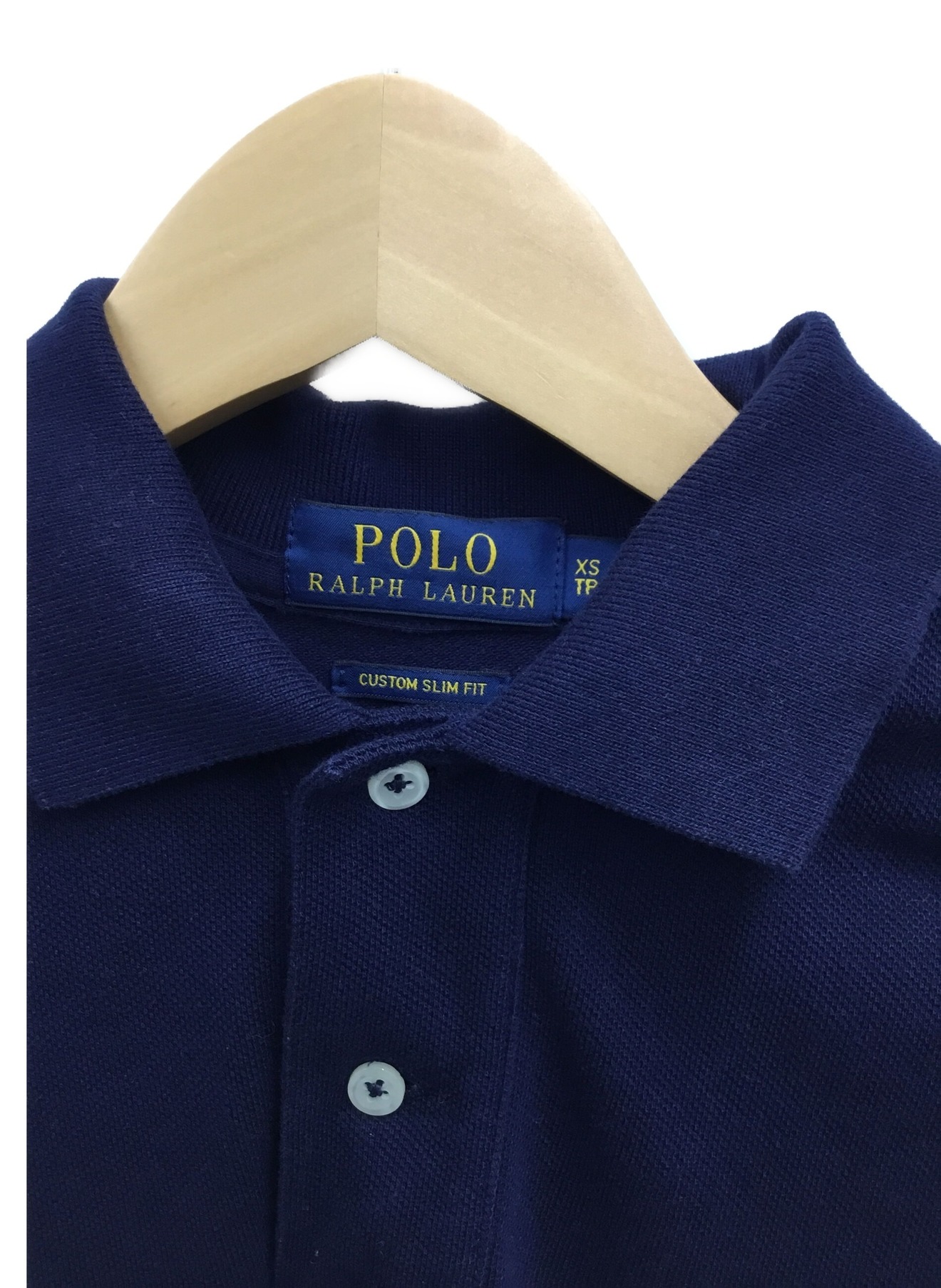 POLO RALPH LAUREN (ポロ・ラルフローレン) ポロシャツ ネイビー サイズ:XS