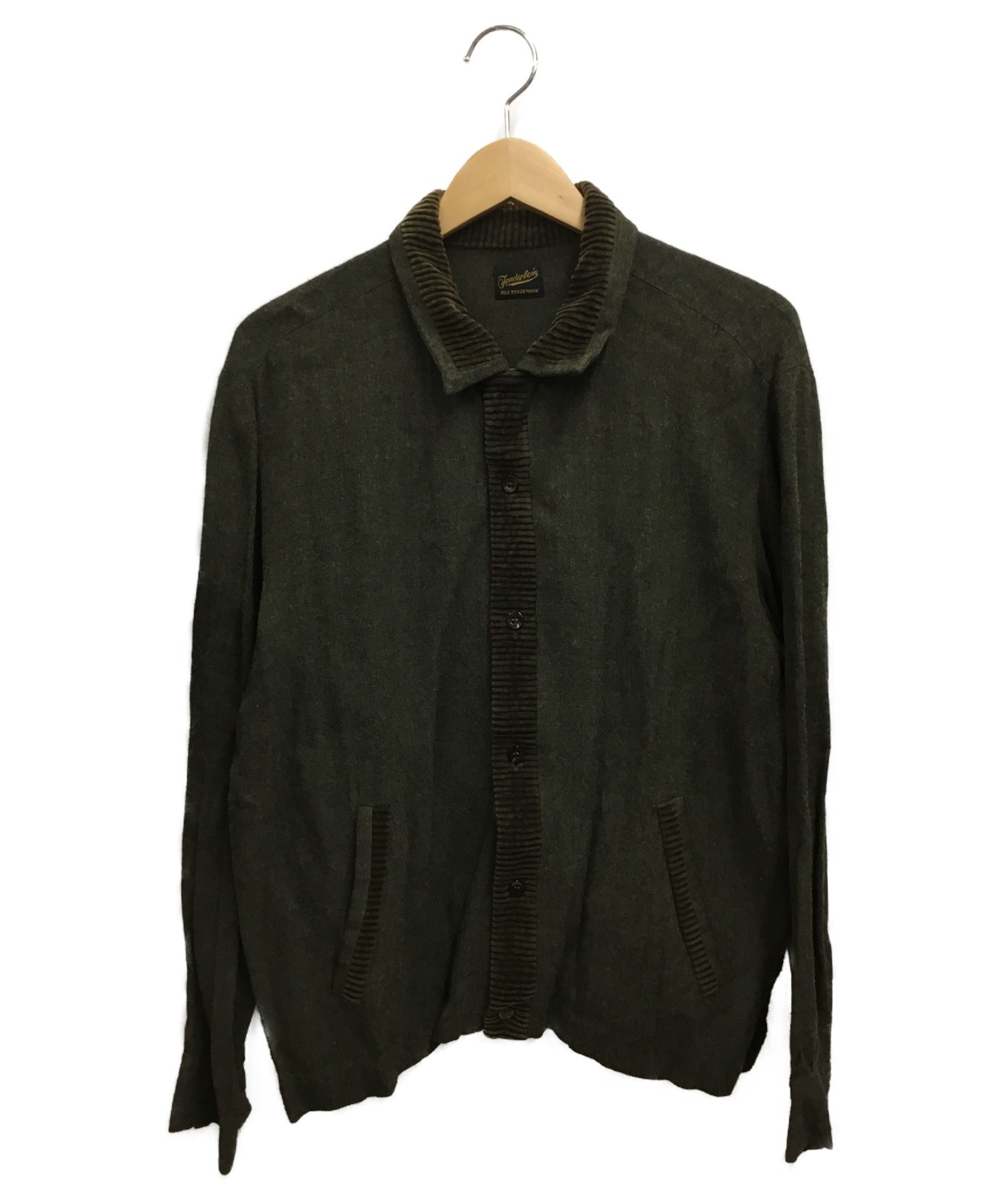 TENDERLOIN (テンダーロイン) オープンカラーシャツ グリーン サイズ:M
