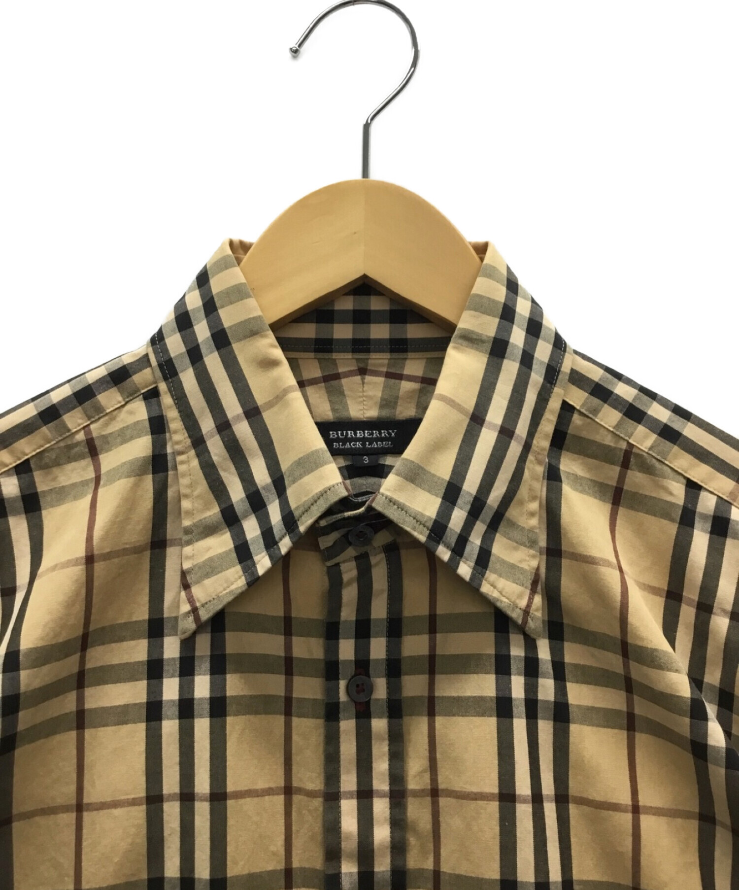 BURBERRY BLACK LABEL ノバチェック シャツ - シャツ