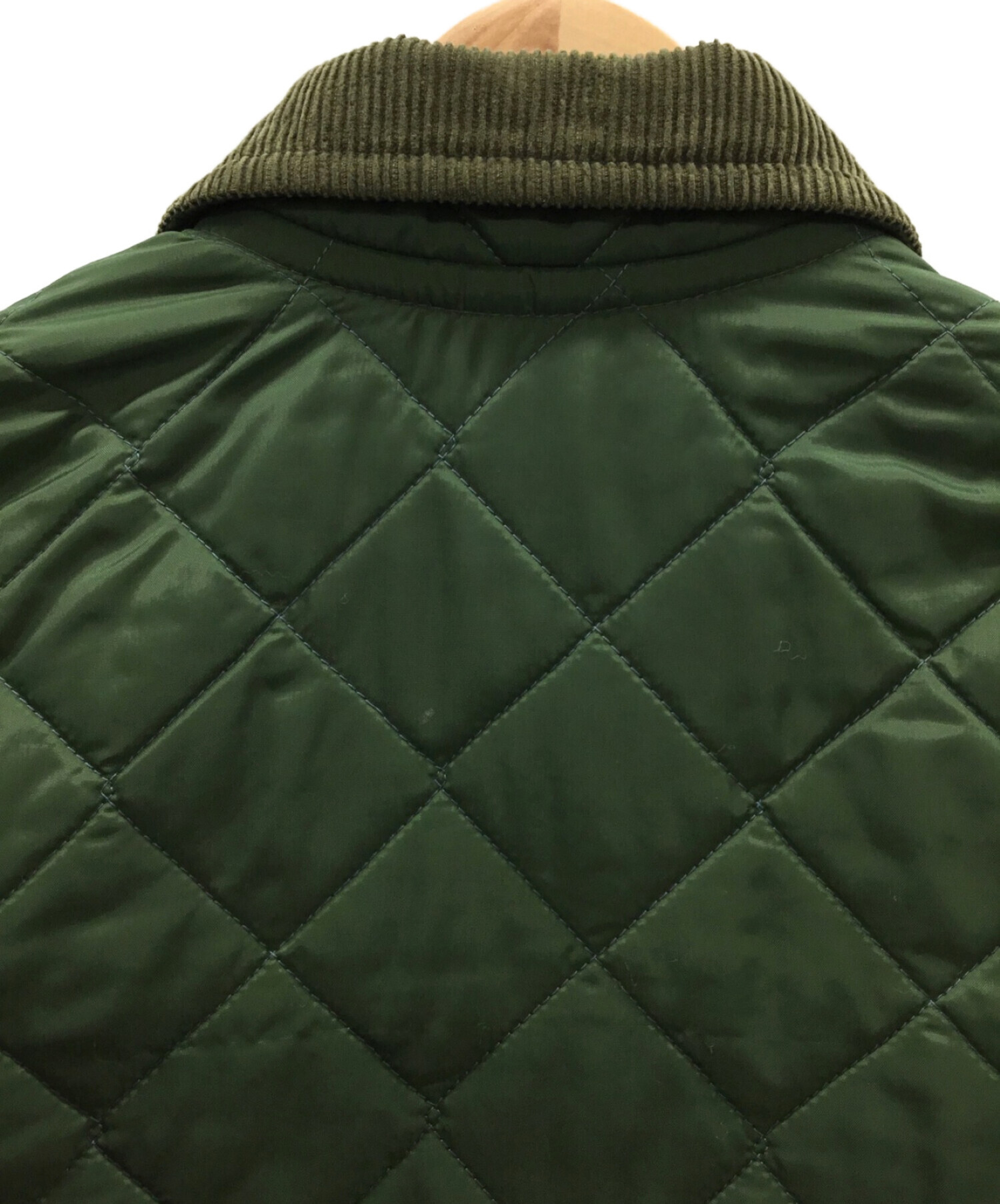 LAVENHAM (ラベンハム) キルティングジャケット グリーン サイズ:36