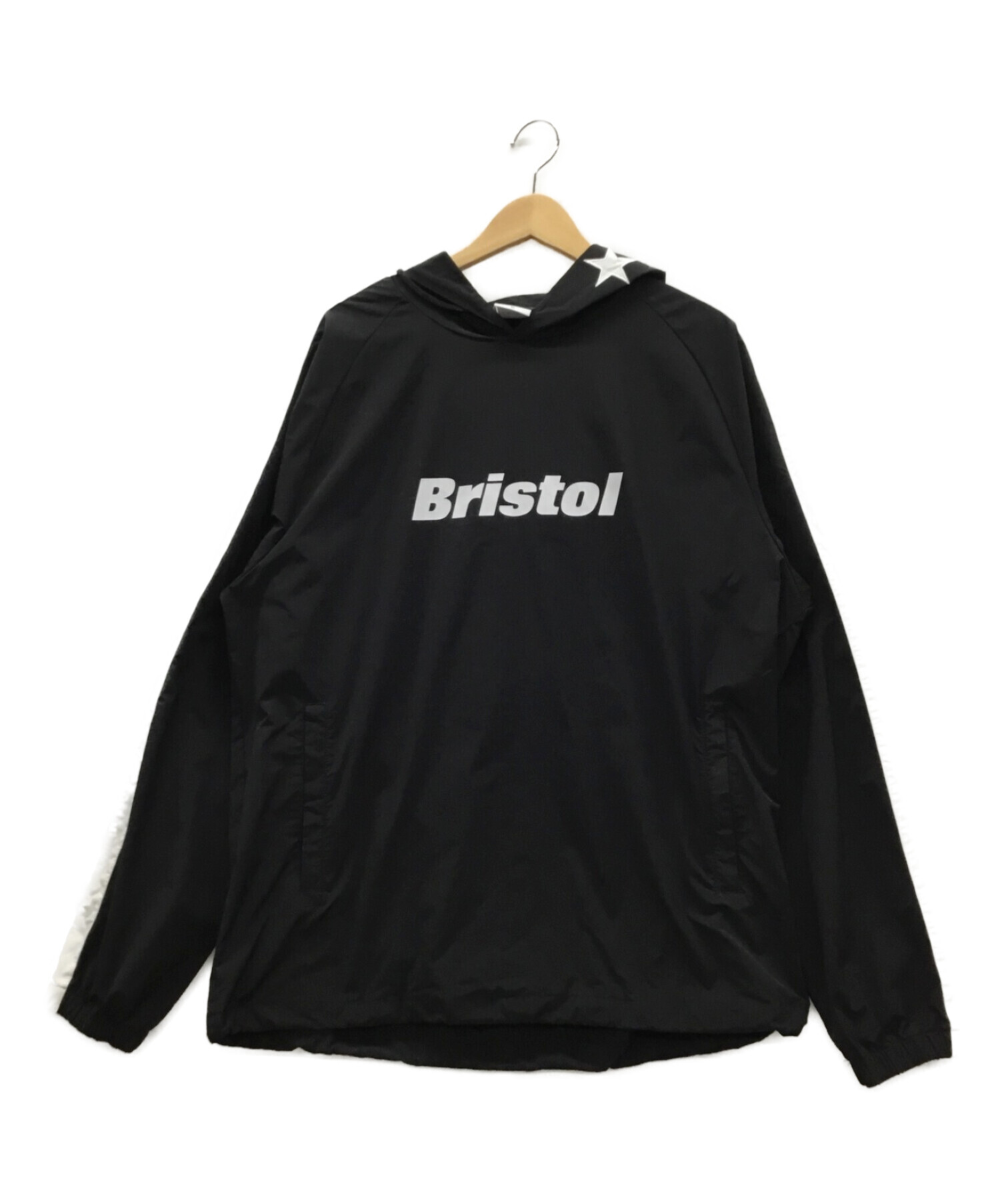 F.C.Real Bristol (エフシーレアルブリストル) パーカー ブラック サイズ:XL