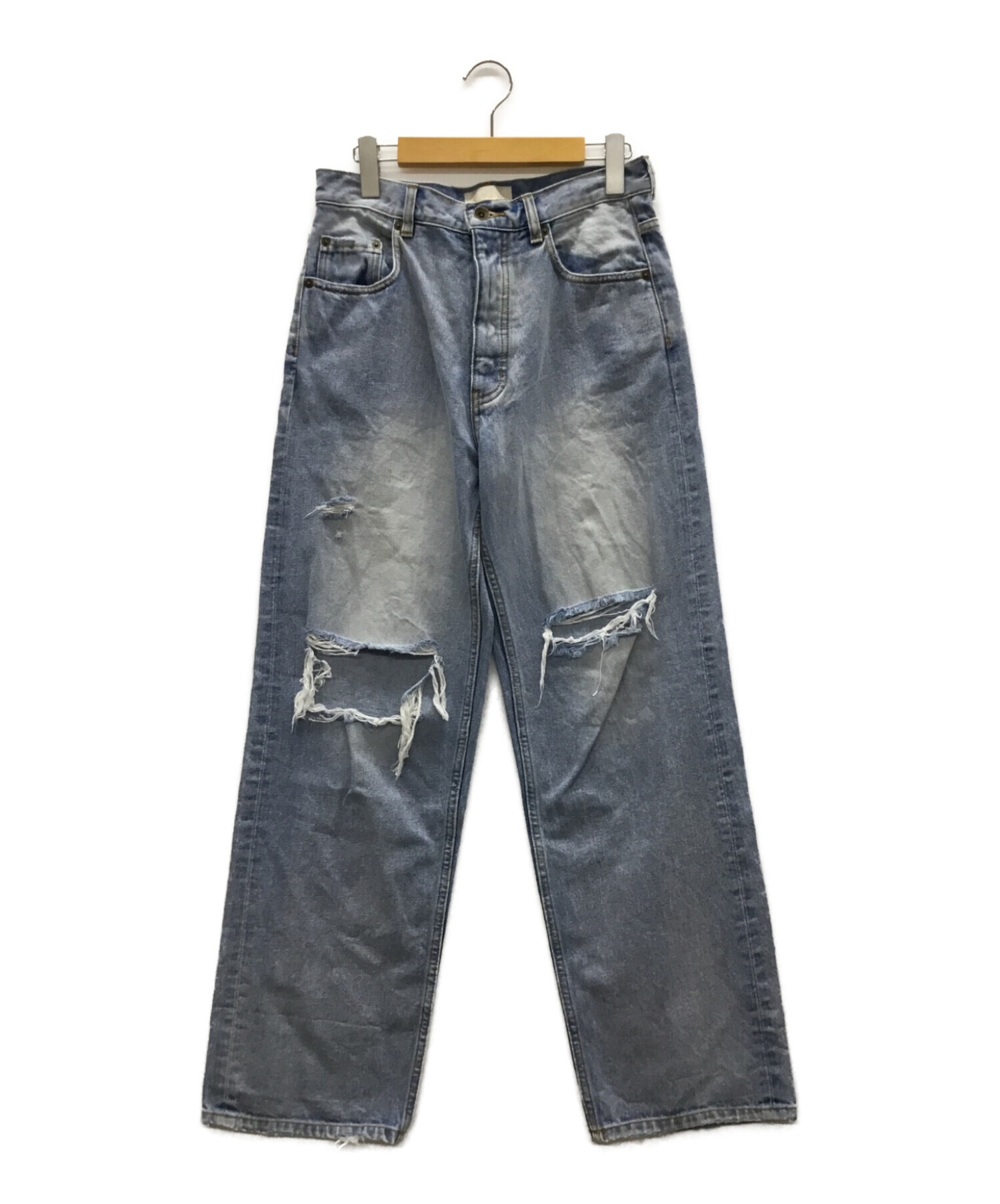 中古・古着通販】Sea Room lynn (シールームリン) ダメージデニム 