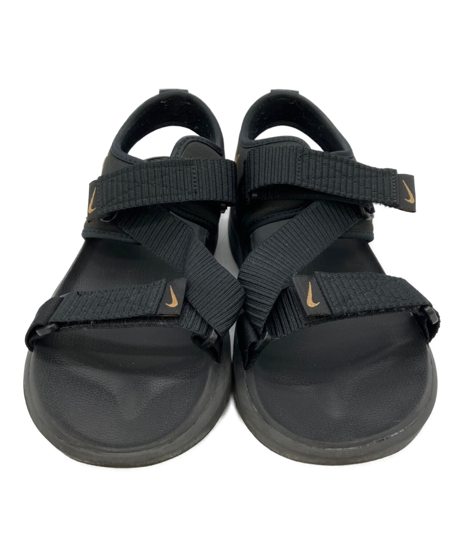 中古・古着通販】NIKE (ナイキ) スポーツサンダル ブラック サイズ:27 