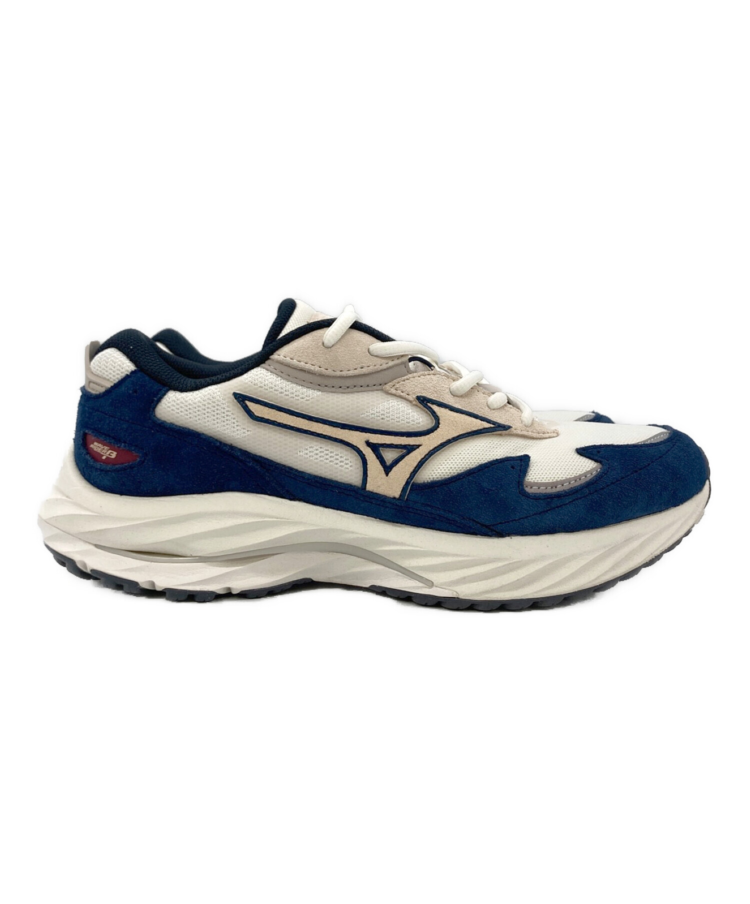 中古・古着通販】MIZUNO (ミズノ) スニーカー ホワイト×ネイビー 