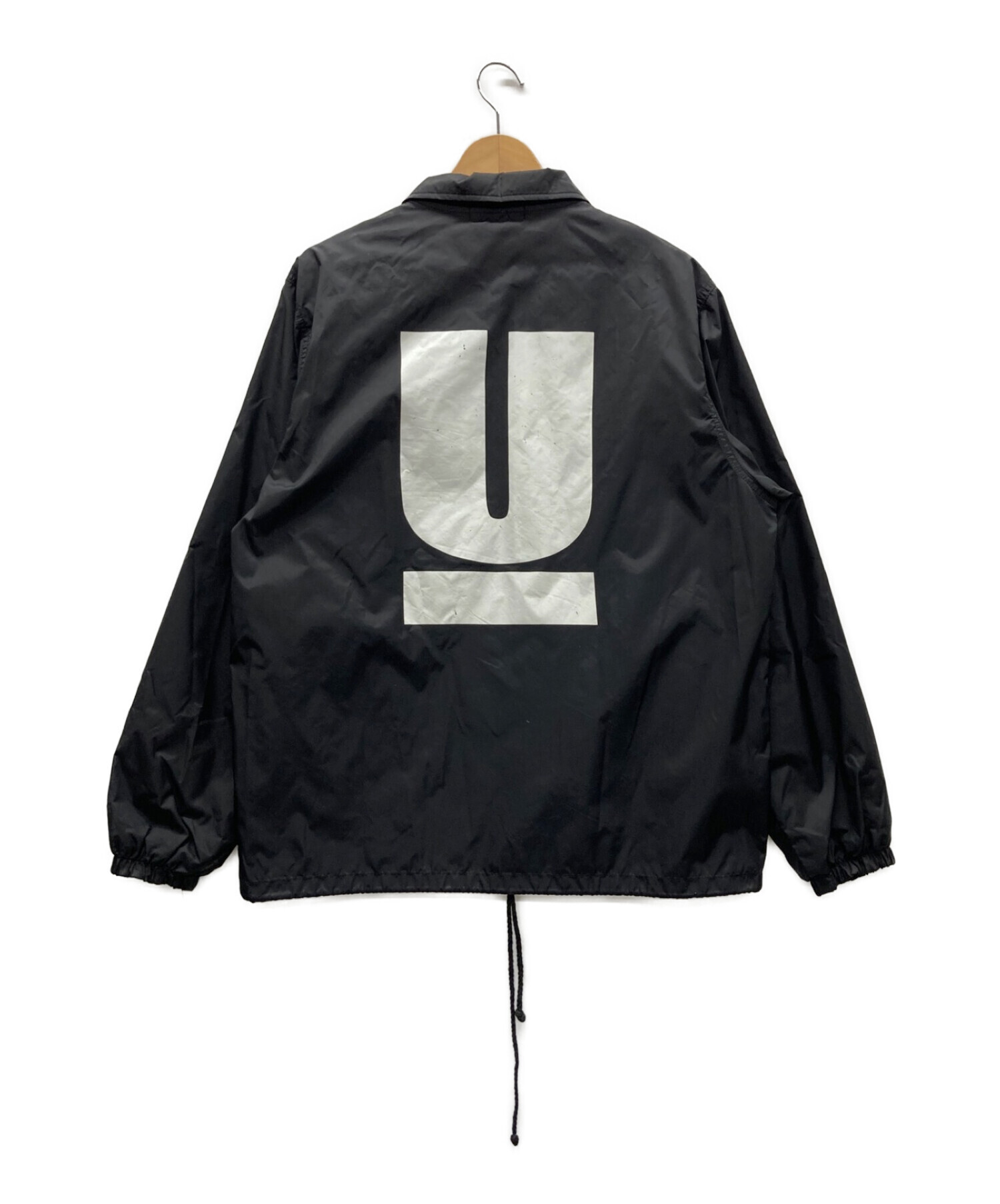 UNDERCOVER (アンダーカバー) バックプリントコーチジャケット ブラック サイズ:M