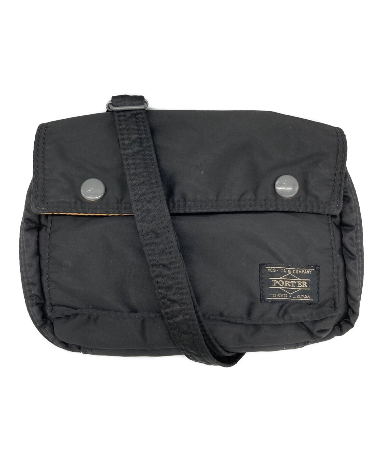 中古・古着通販】PORTER (ポーター) ショルダーバッグ ブラック  
