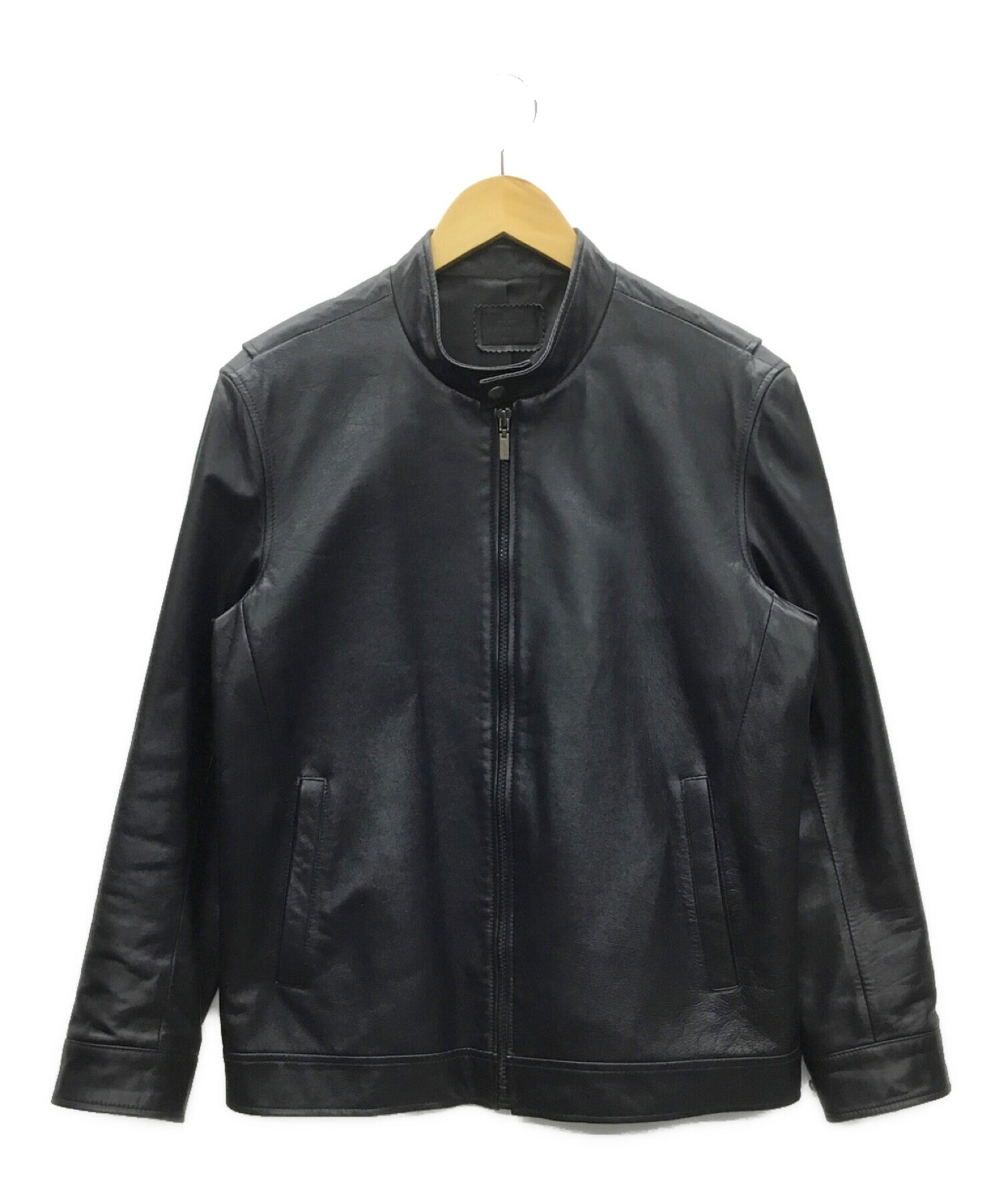 F.F.PRATO　黒 レザー ジャケット