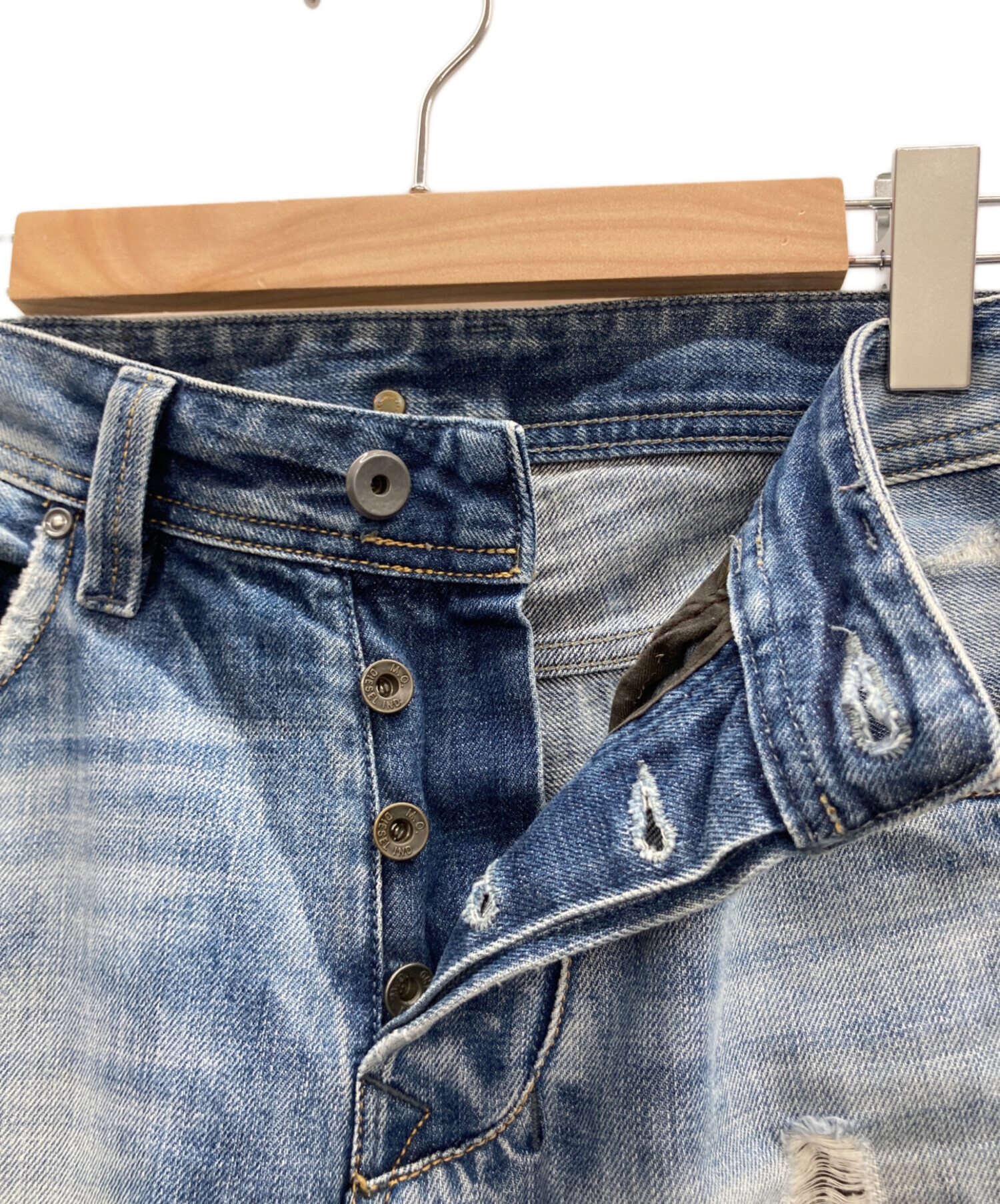 中古・古着通販】DIESEL (ディーゼル) デニムパンツ ブルー サイズ:W29 