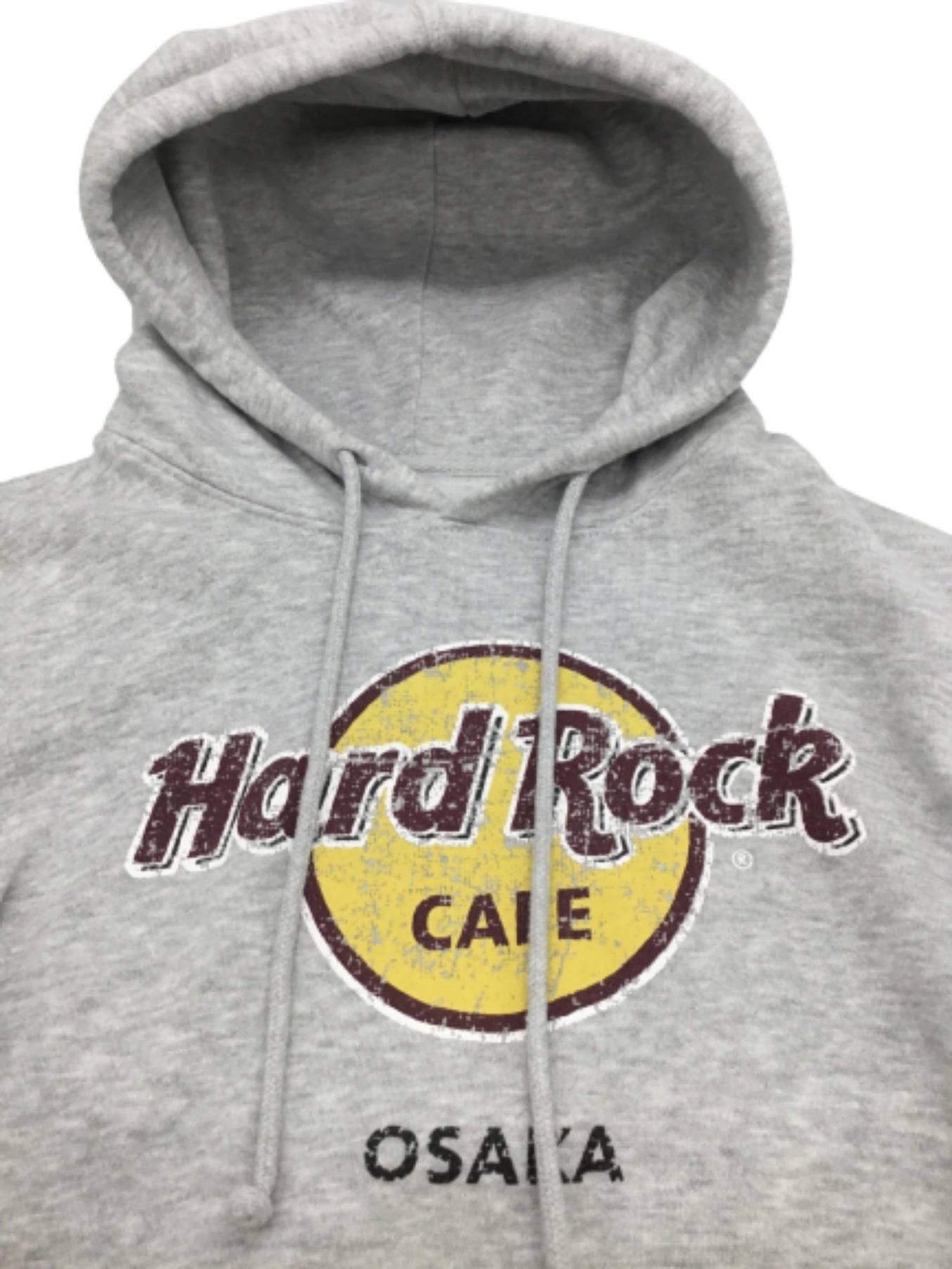 Hard Rock cafe (ハードロックカフェ) プルオーバーパーカー グレー サイズ:S