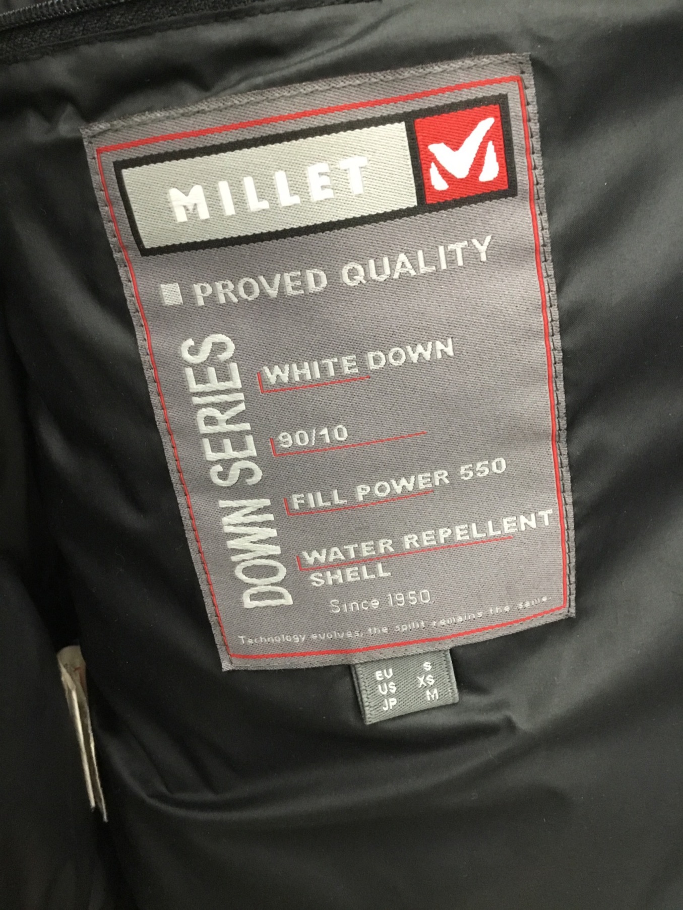 ミレー　MILIET ダウンベスト　新品　未使用　XL レッド　ブラック