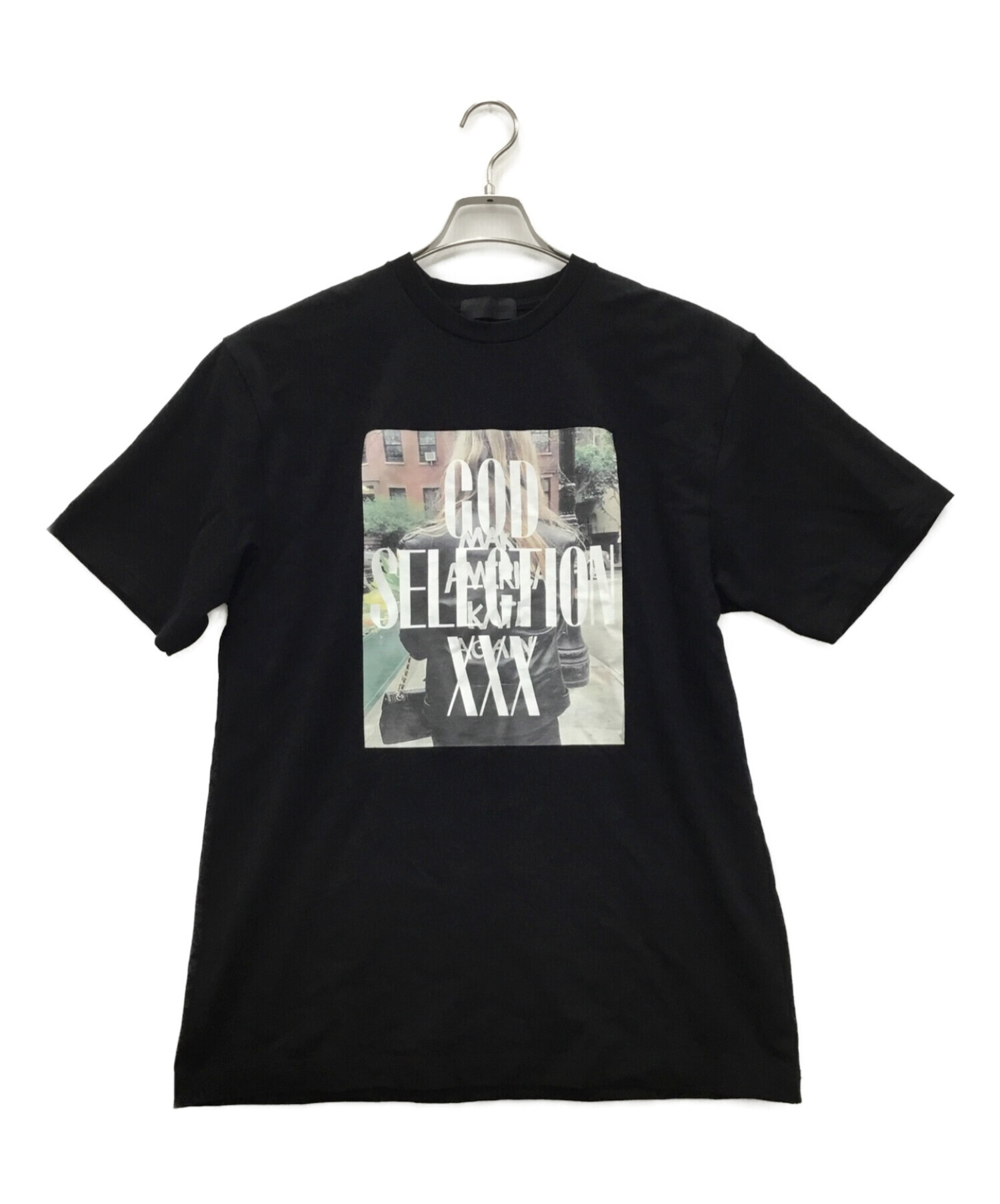 GOD SELECTION XXX (ゴッドセレクショントリプルエックス) Tシャツ ブラック サイズ:L