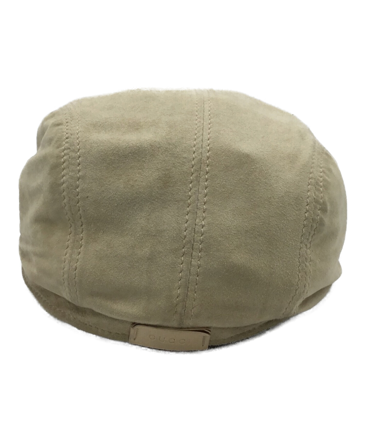 中古・古着通販】GUCCI (グッチ) ハンチング ベージュ サイズ:M 