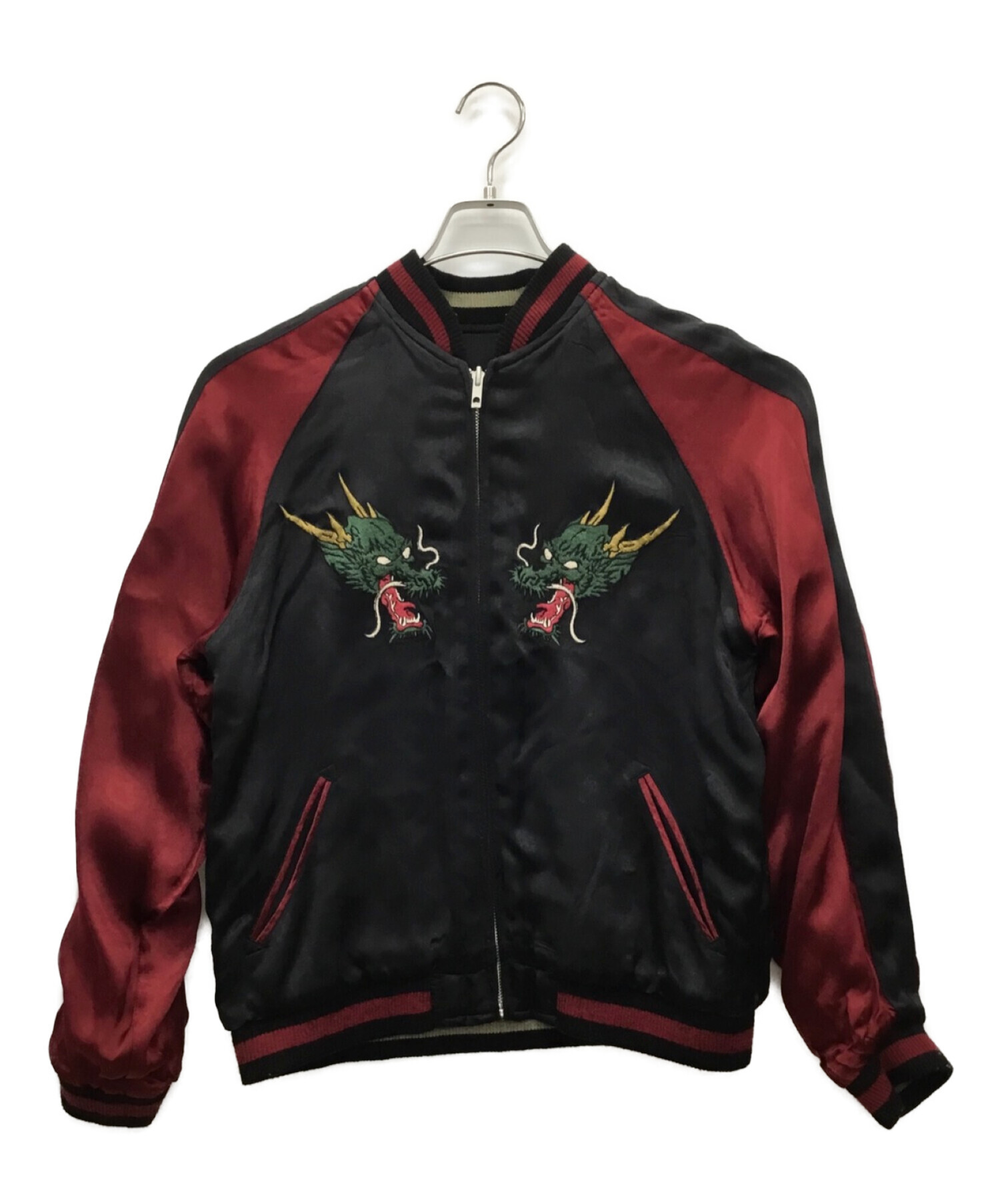 中古・古着通販】satori (サトリ) リバーシブルスカジャン ブラック 