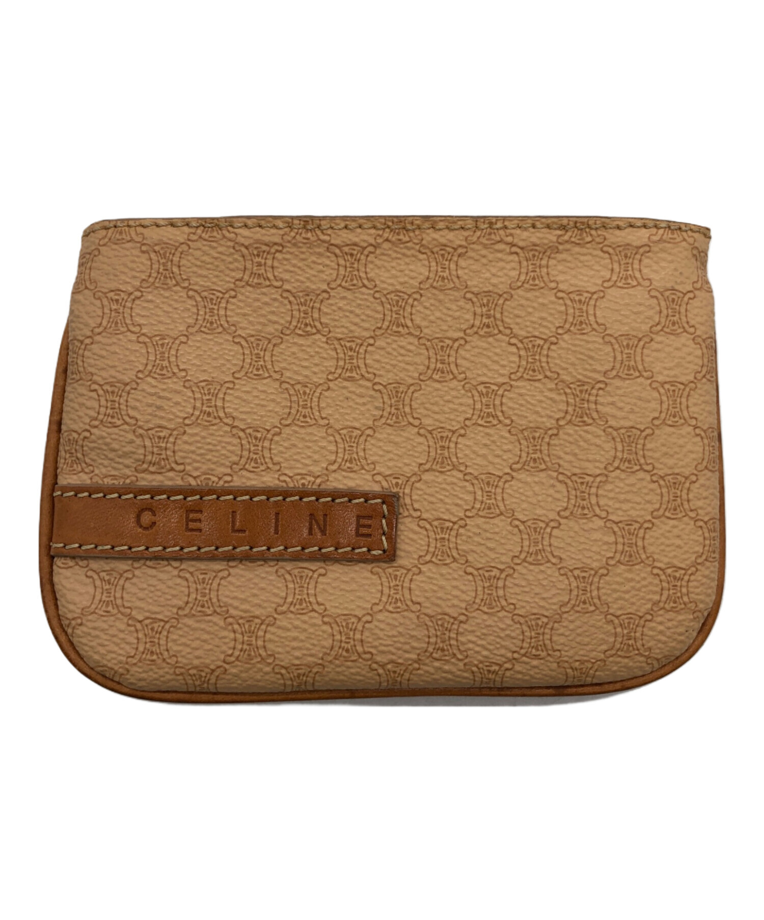 中古・古着通販】CELINE (セリーヌ) コインケース ベージュ｜ブランド  