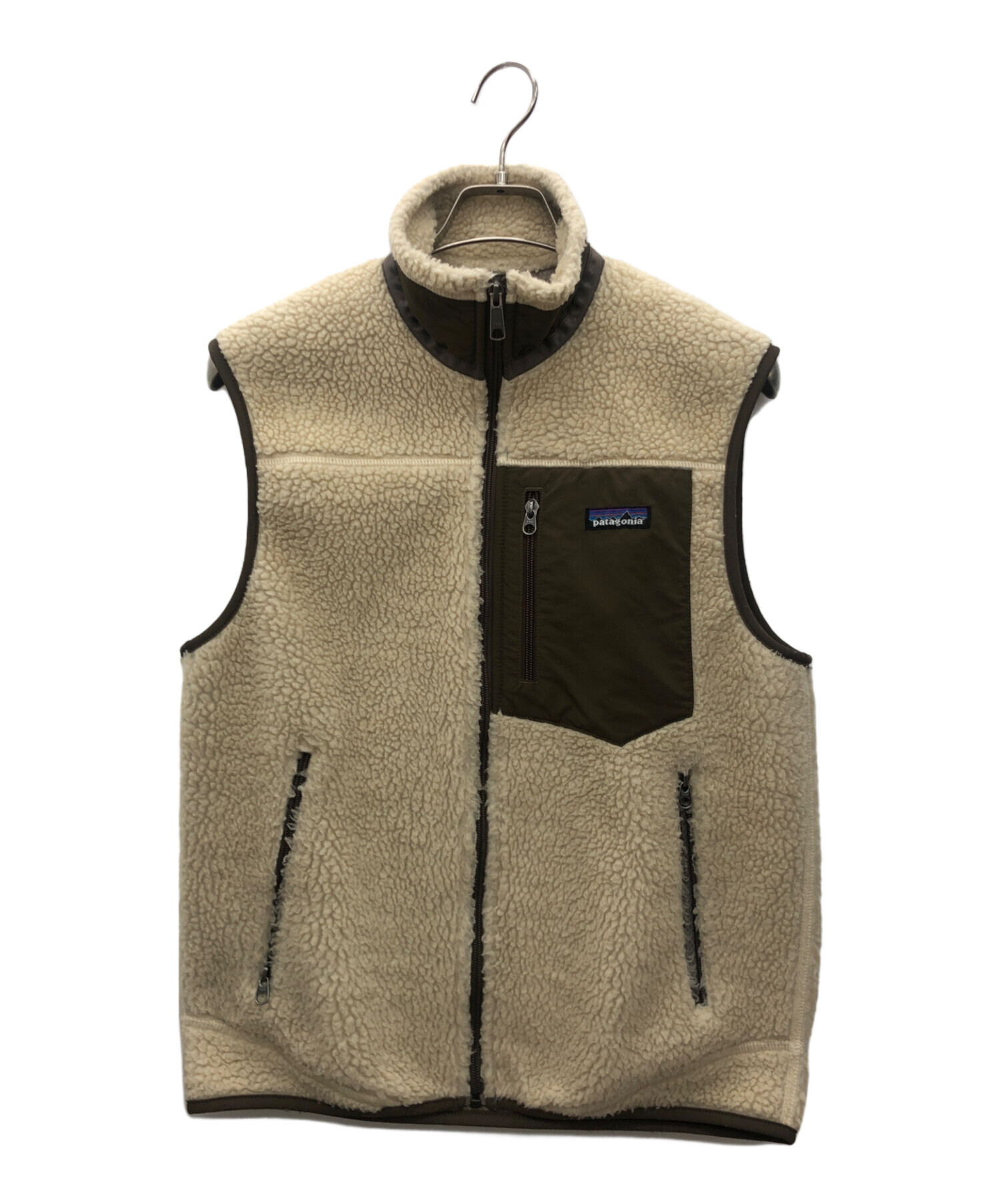 中古・古着通販】Patagonia (パタゴニア) フリースベスト アイボリー  