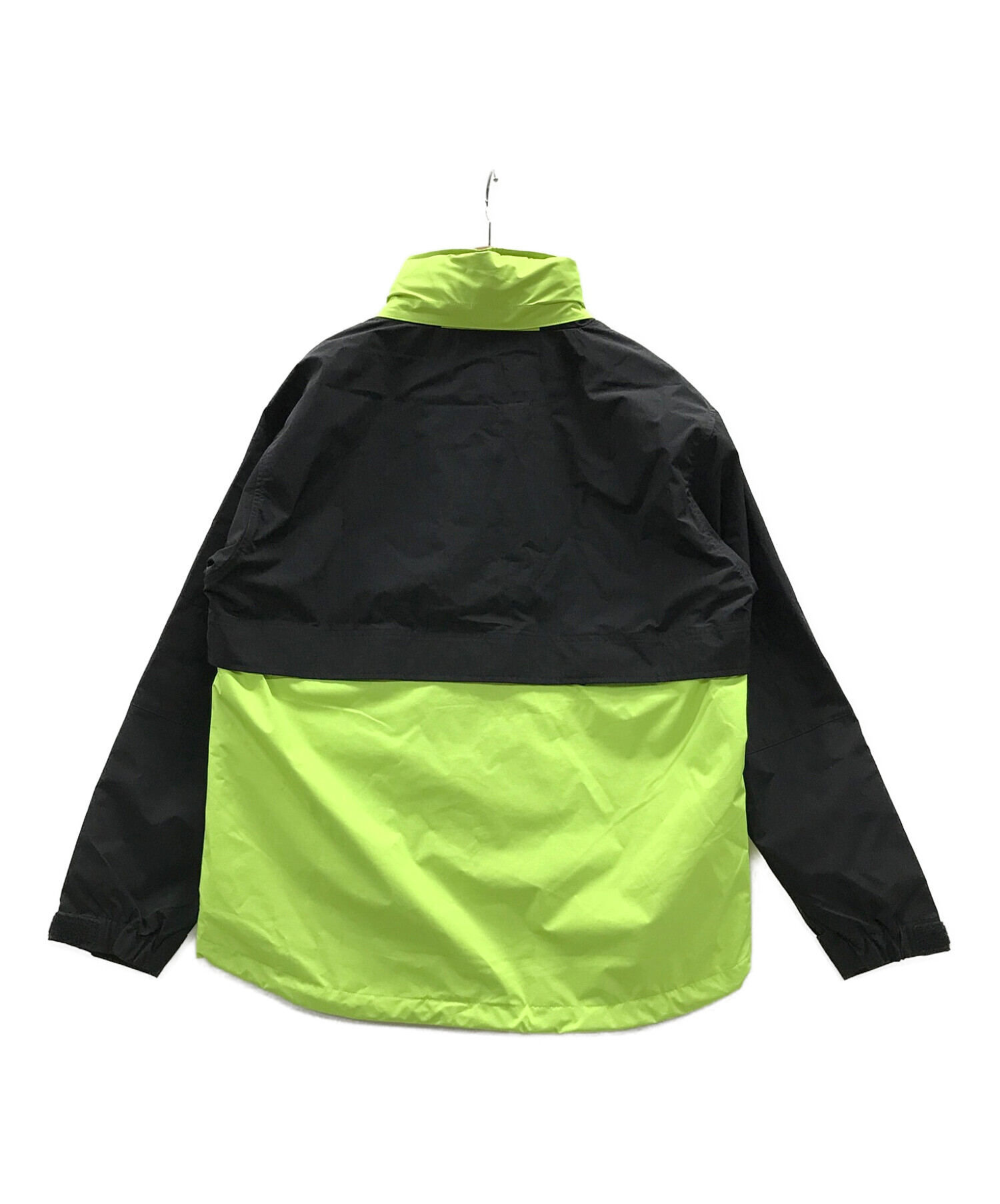 F.C.R.B. (エフシーレアルブリストル) ツアージャケット ブラック×グリーン サイズ:S 未使用品
