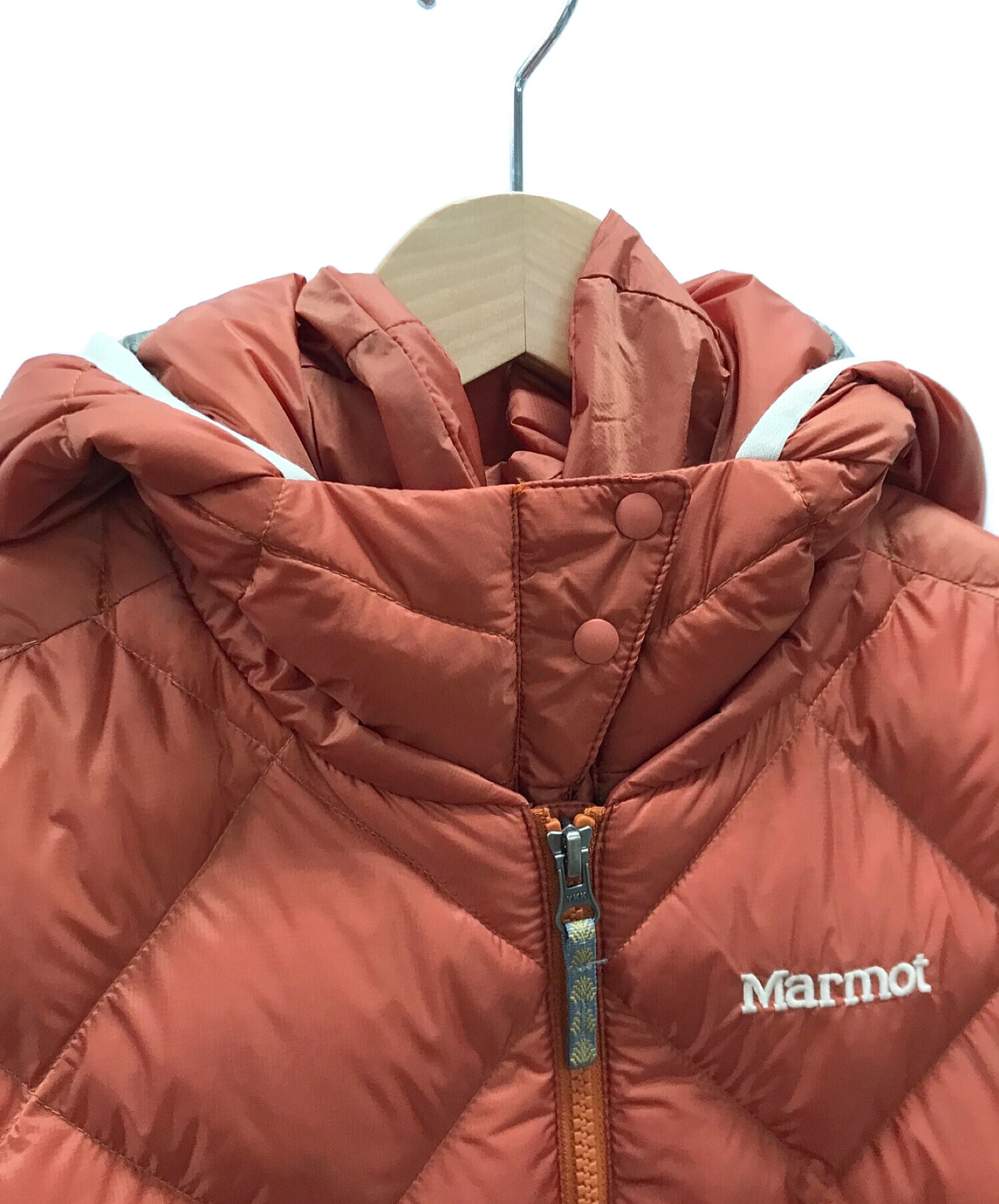 Marmot (マーモット) カラーレスダウンジャケット ブラウン サイズ:L