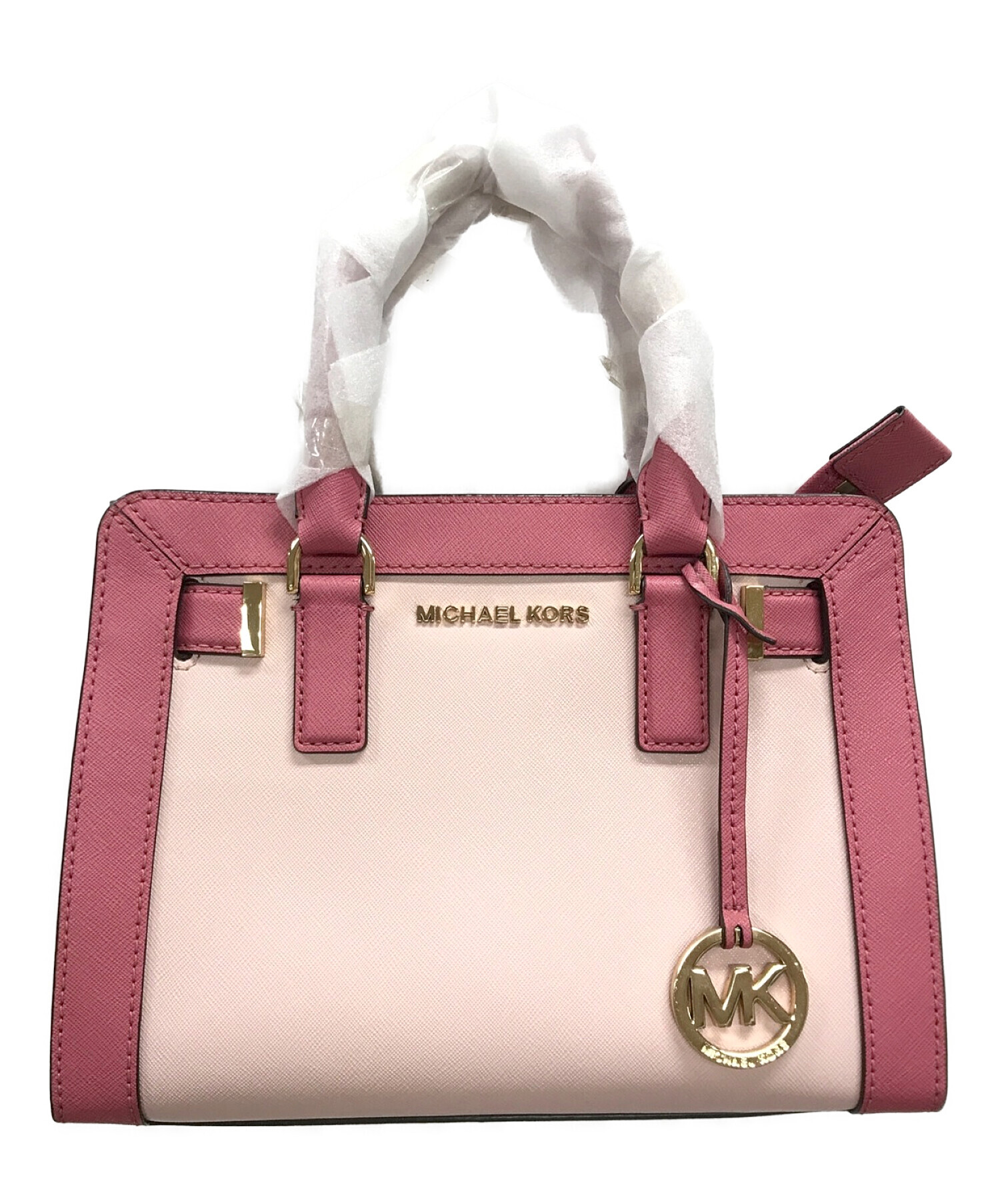 MICHAEL KORS (マイケルコース) 2WAYバッグ ハンドバッグ　ショルダーバッグ ピンク サイズ:実寸サイズにてご確認ください。 未使用品