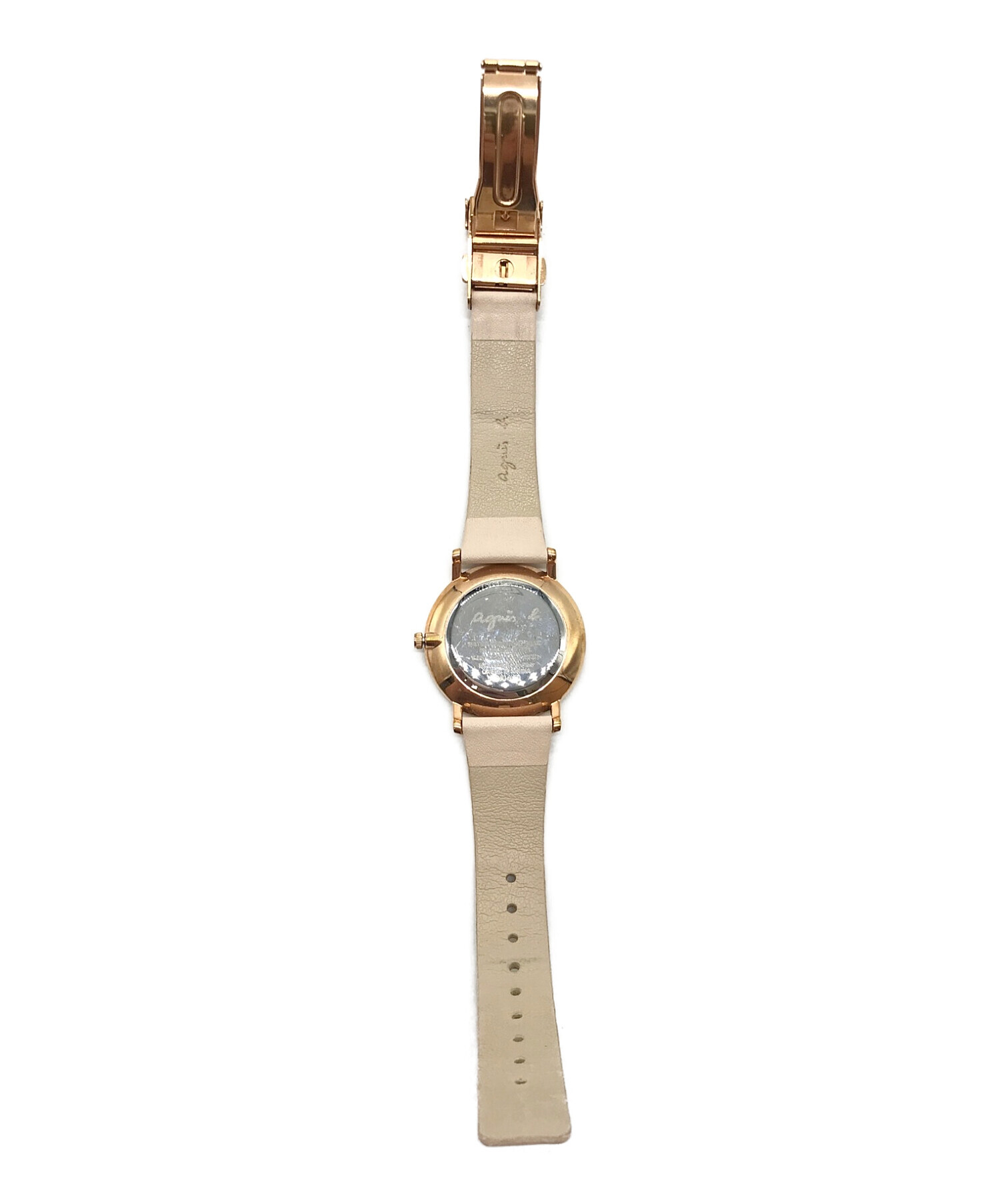 agnes b (アニエスベー) 腕時計　クォーツ サイズ:実寸サイズにてご確認ください。