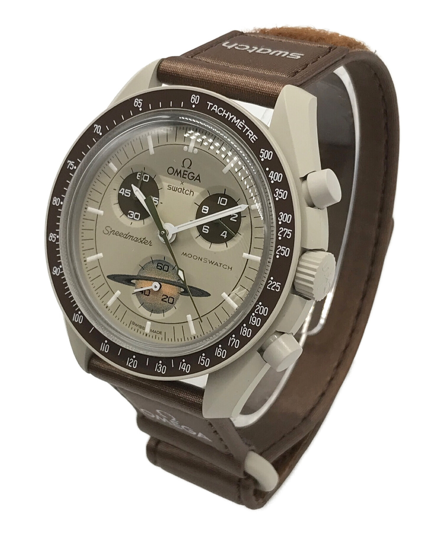 OMEGA×Swatch オメガ×スウォッチ Mission to Saturnミッション トゥ サターン　腕時計　クォーツ  サイズ:実寸サイズにてご確認ください。