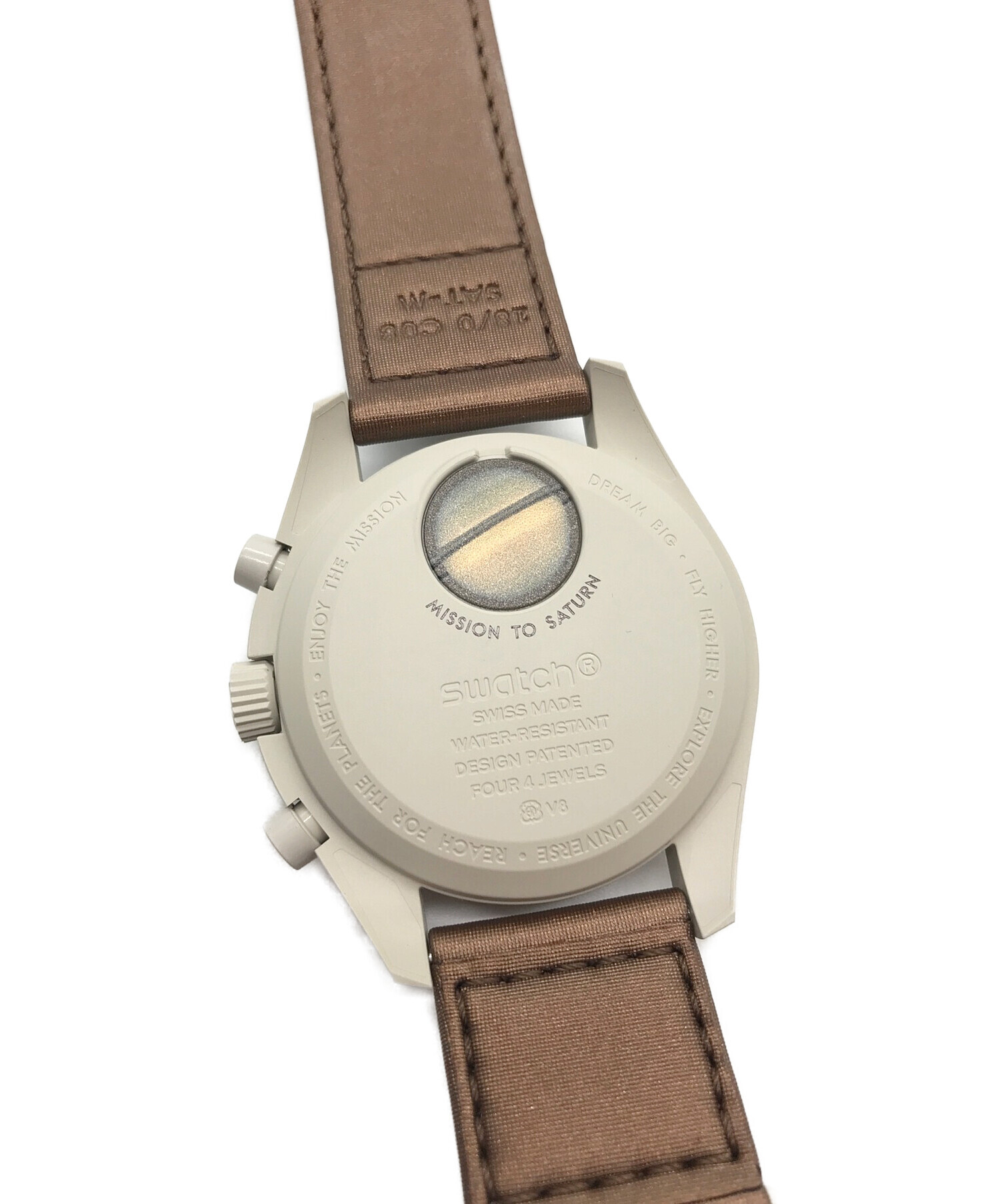OMEGA×Swatch (オメガ×スウォッチ) Mission to Saturn（ミッション トゥ サターン）　腕時計　クォーツ  サイズ:実寸サイズにてご確認ください。
