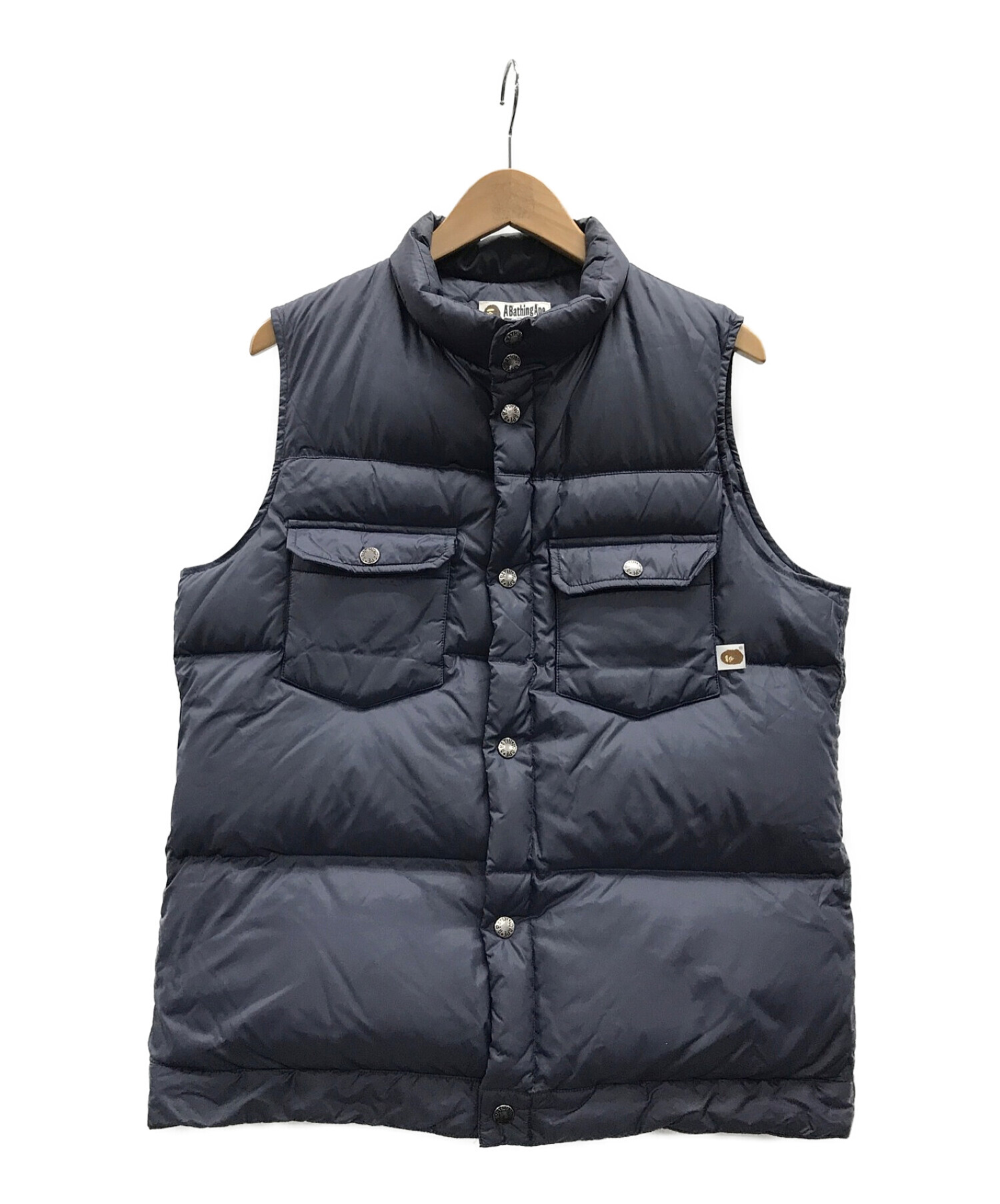 AAPE BY A BATHING APEダウンベストLサイズ
