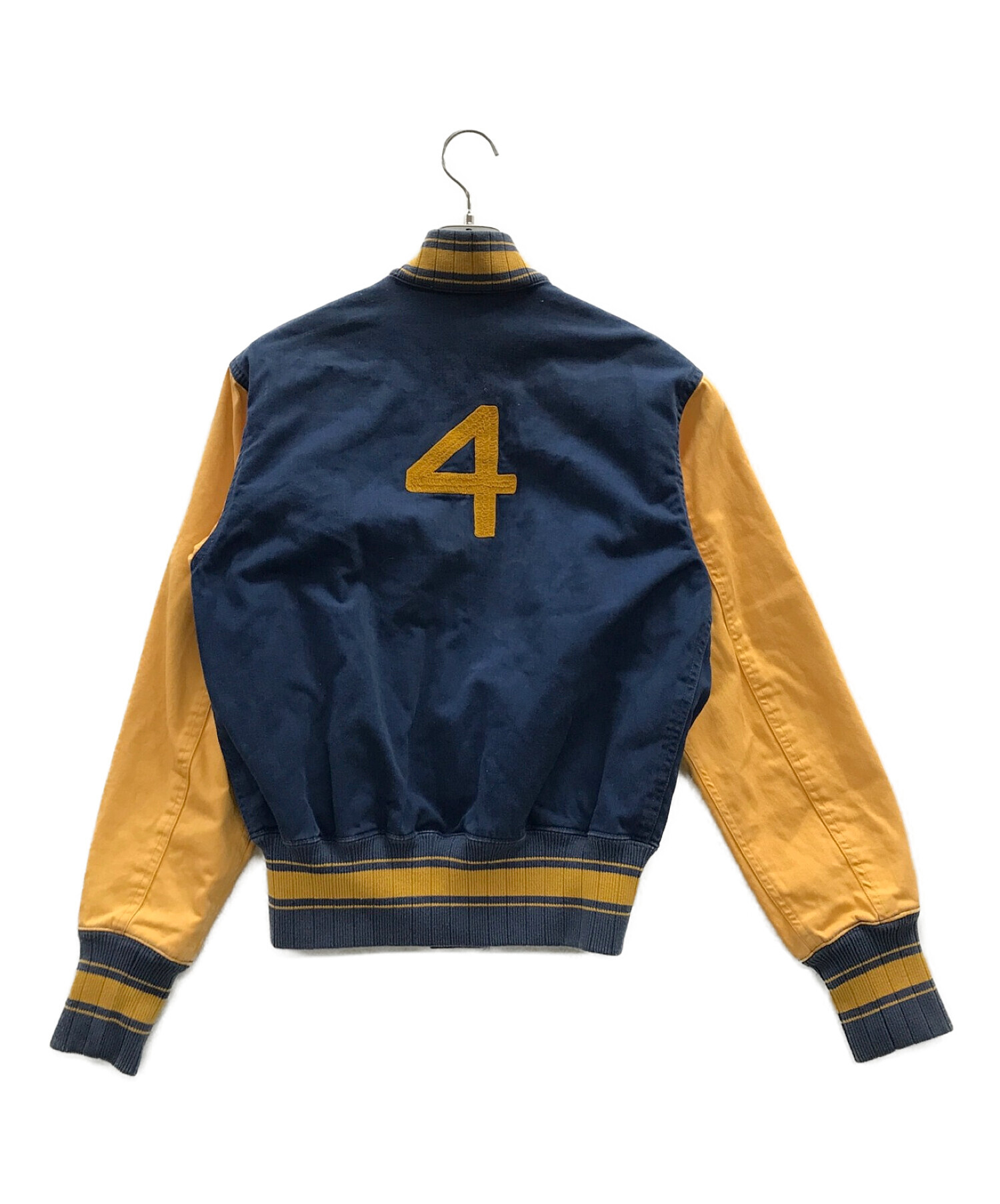 中古・古着通販】McCOY (マッコイ) スタジャン ネイビー×イエロー 