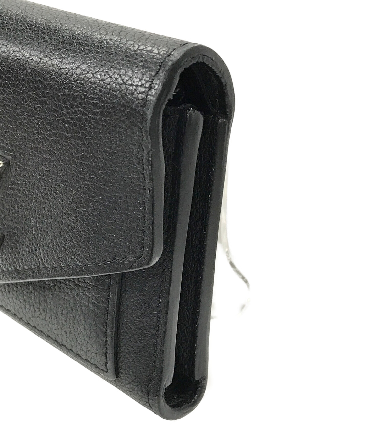 LOUIS VUITTON (ルイ ヴィトン) ポルトフォイユ・マイロックミーコンパクト 3つ折り財布 ブラック サイズ:実寸サイズにてご確認ください。