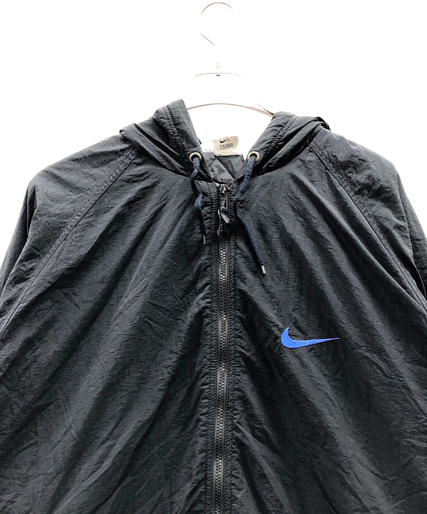 NIKE (ナイキ) ナイロンジャケット ブラック サイズ:XL