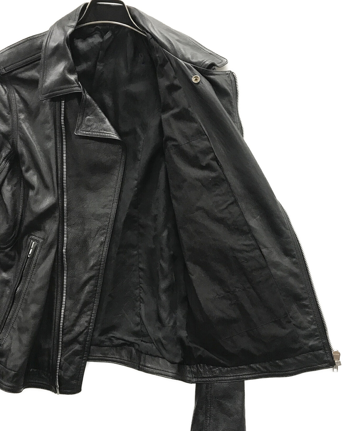 中古・古着通販】RICK OWENS (リック オウエンス) ライダース