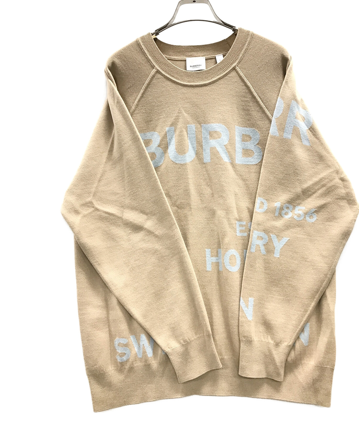 ootho Burberry バーバリー ベージュニットベスト BURBERRY ノバ