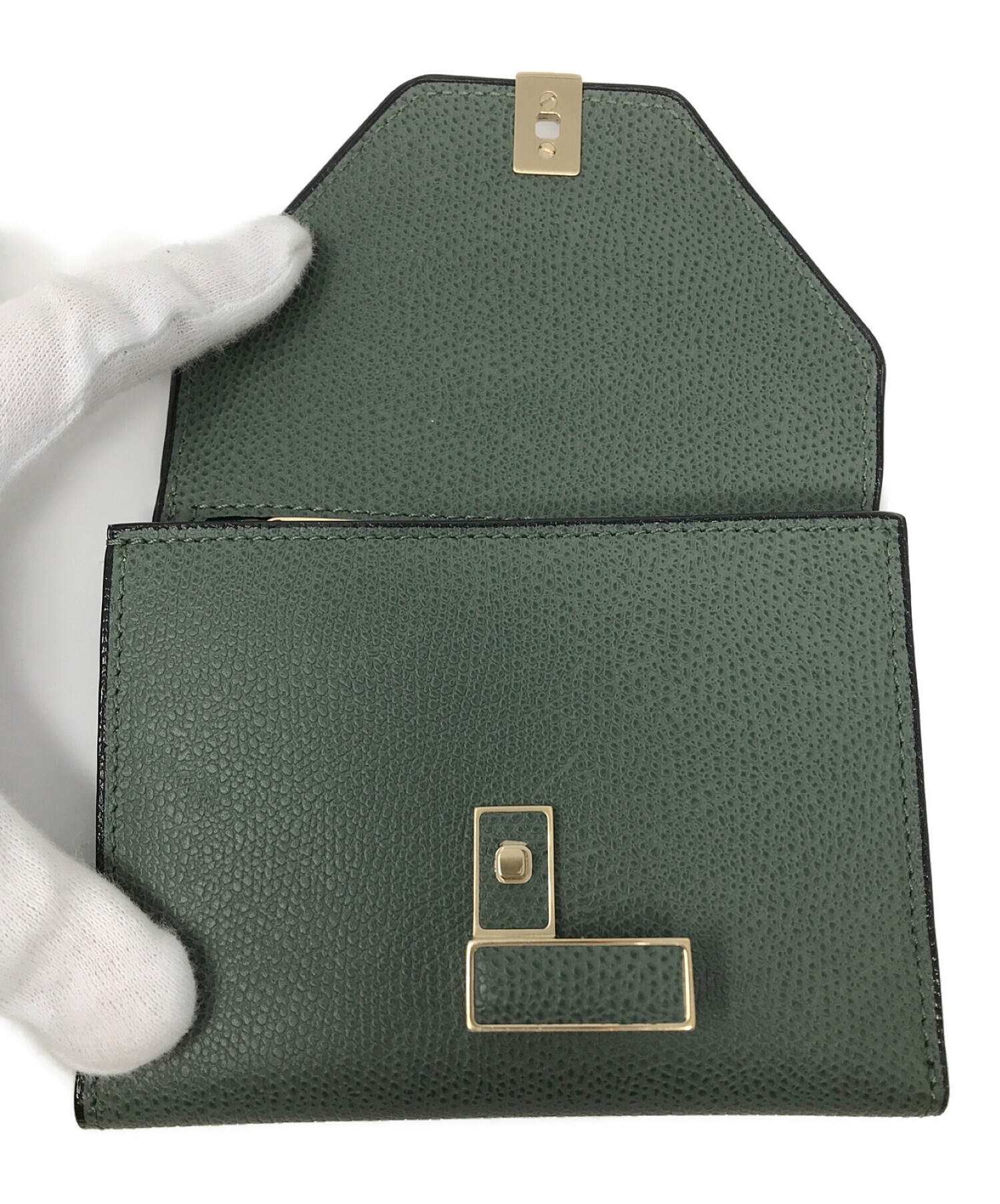 中古・古着通販】Valextra (ヴァレクストラ) 3つ折り財布 イジィデ 