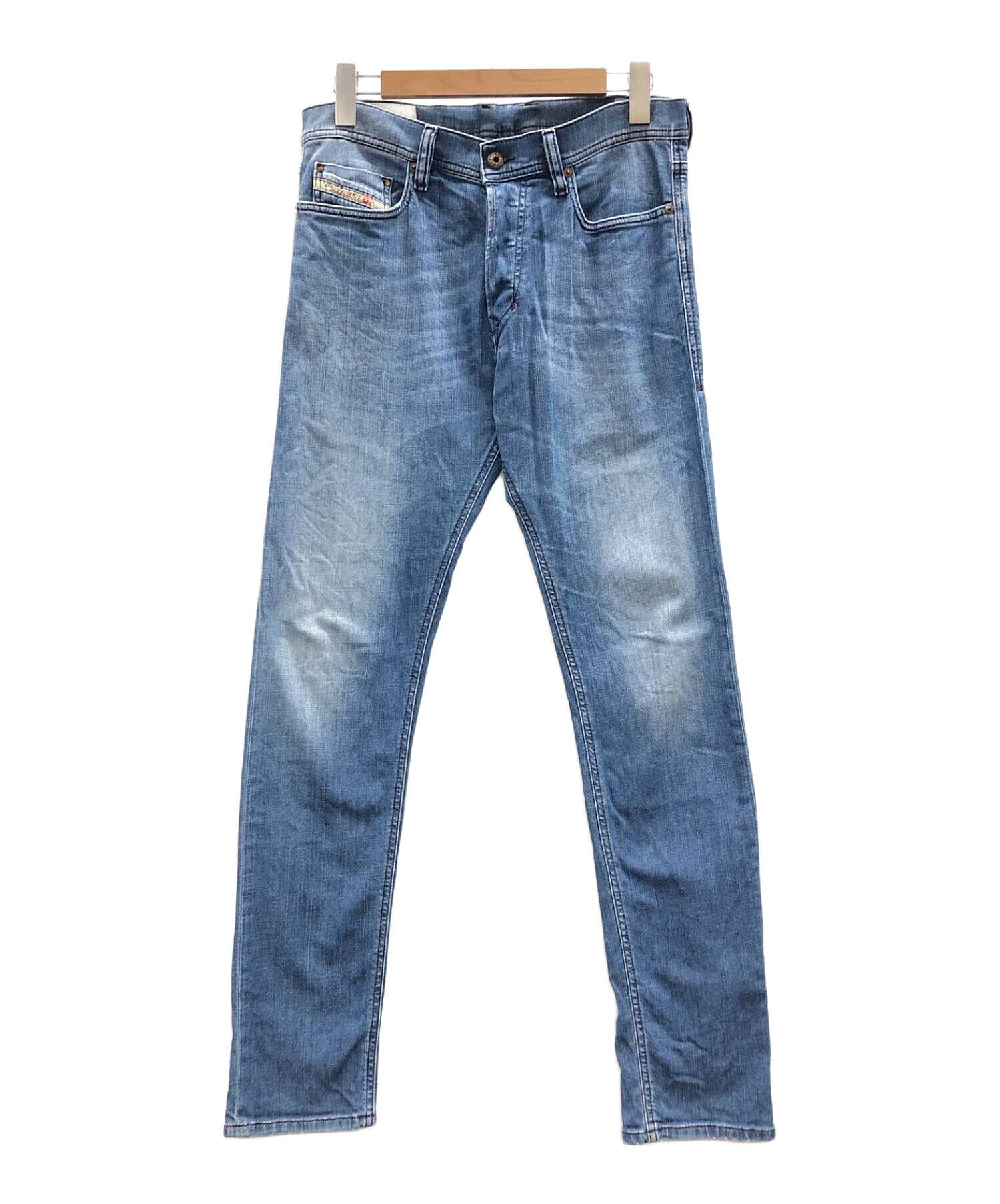 中古・古着通販】DIESEL (ディーゼル) スリムキャロットデニムパンツ 