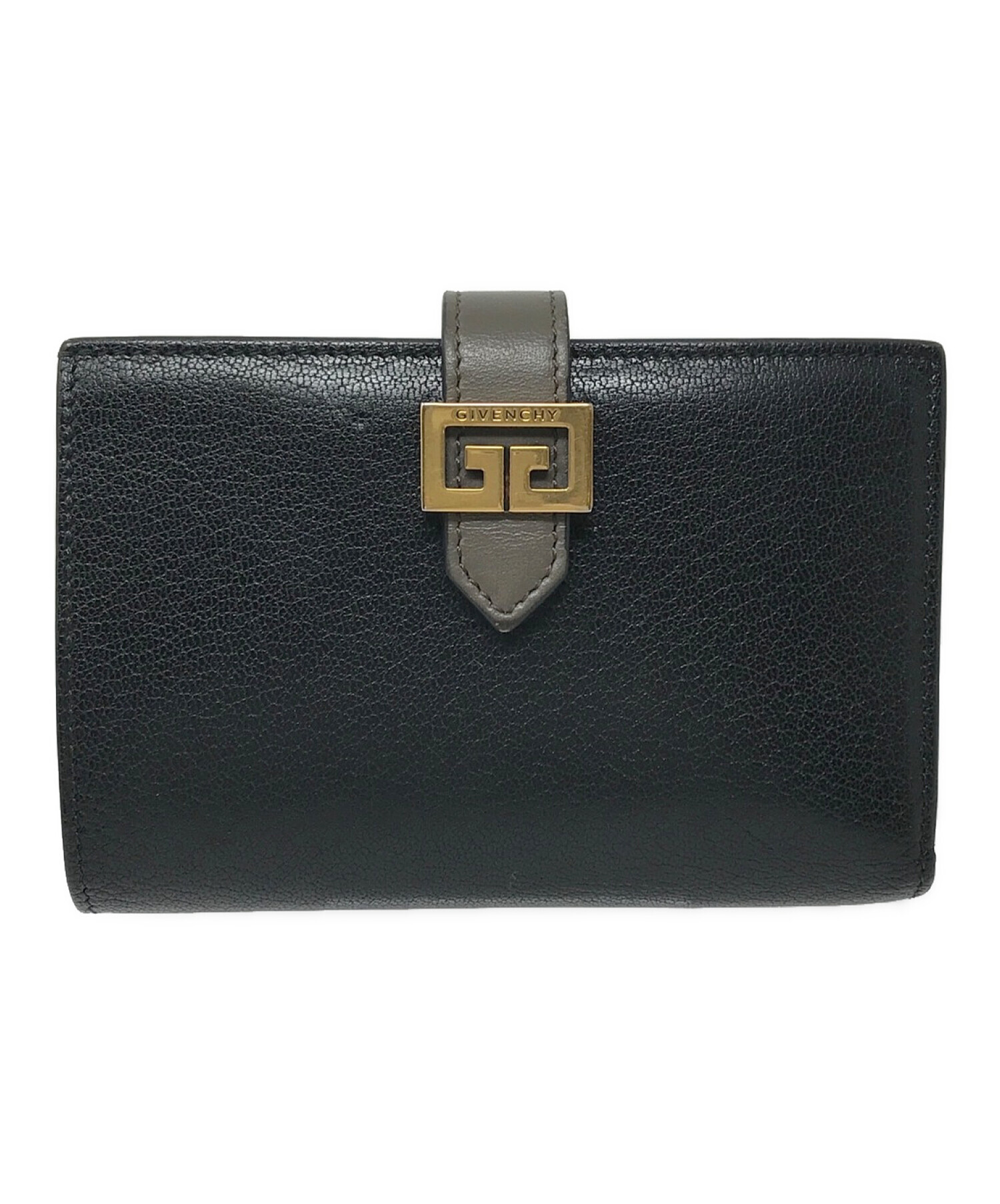中古・古着通販】GIVENCHY (ジバンシィ) 2つ折り財布 ツートンレザー 