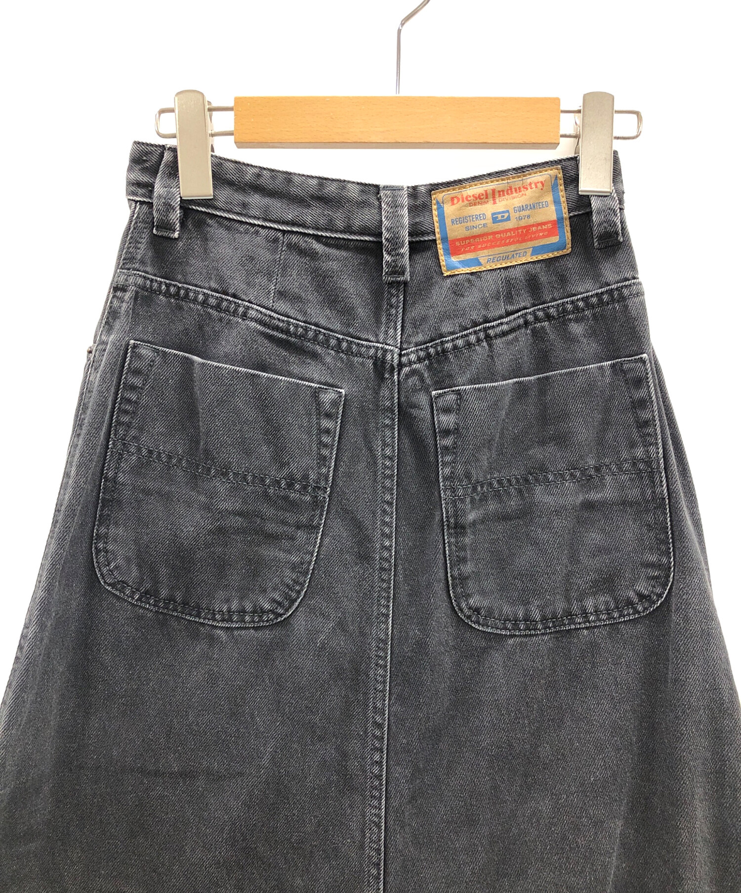 【タグ付未使用】DIESEL ディーゼル ウォッシュド フリル デニムジャケット タグ付未使用】DIESEL ディーゼル ウォッシュド フリル デニム