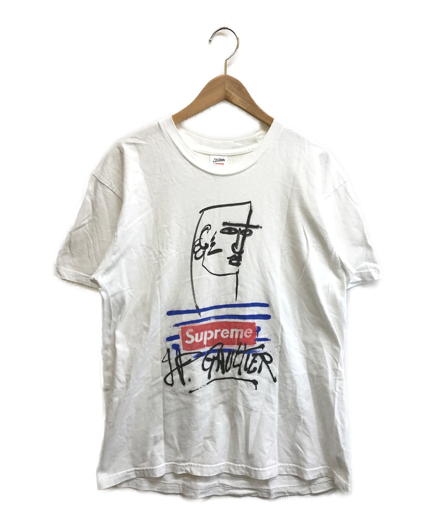 Supreme × Jean Paul GAULTIER (シュプリーム×ジャンポール・ゴルチエ) Tシャツ ホワイト サイズ:M