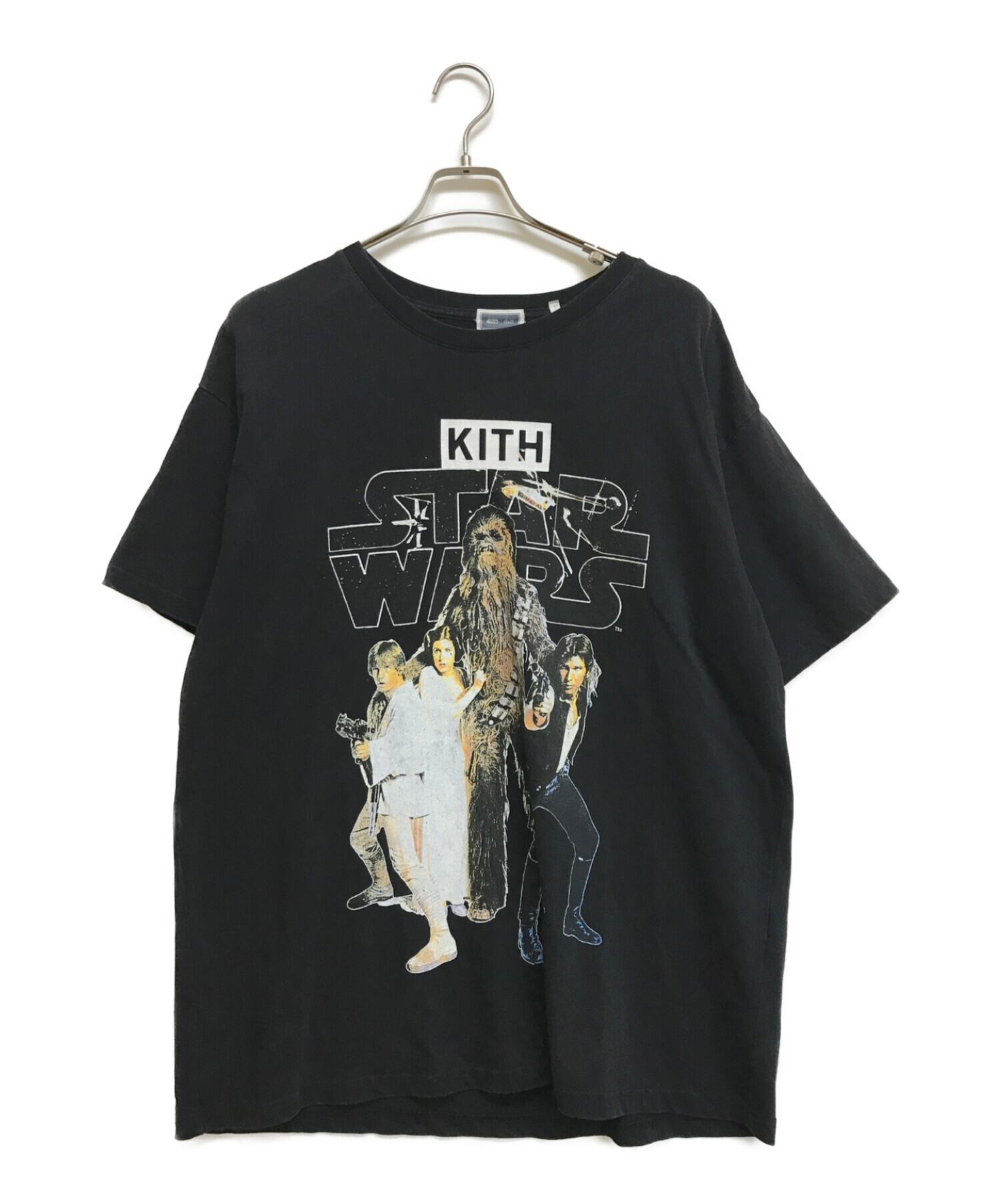 KITH× star wars (キス×スターウォーズ) Kids Classic Tee/キッズクラシックティー ブラック サイズ:L