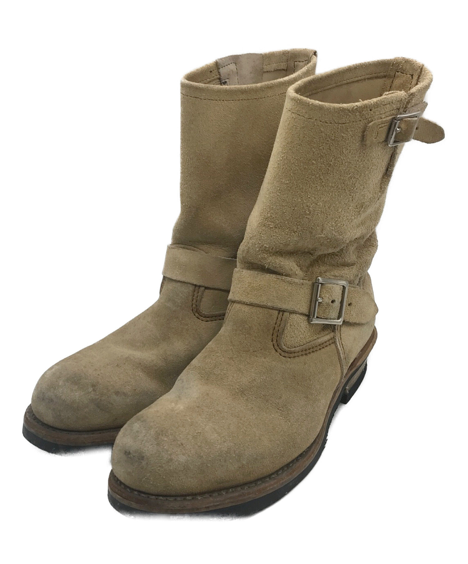 RED WING 【8268】エンジニアブーツ 廃盤 REDWING - 廃盤8268スエードエンジニアブーツ羽タグ9269 2965 PT99の