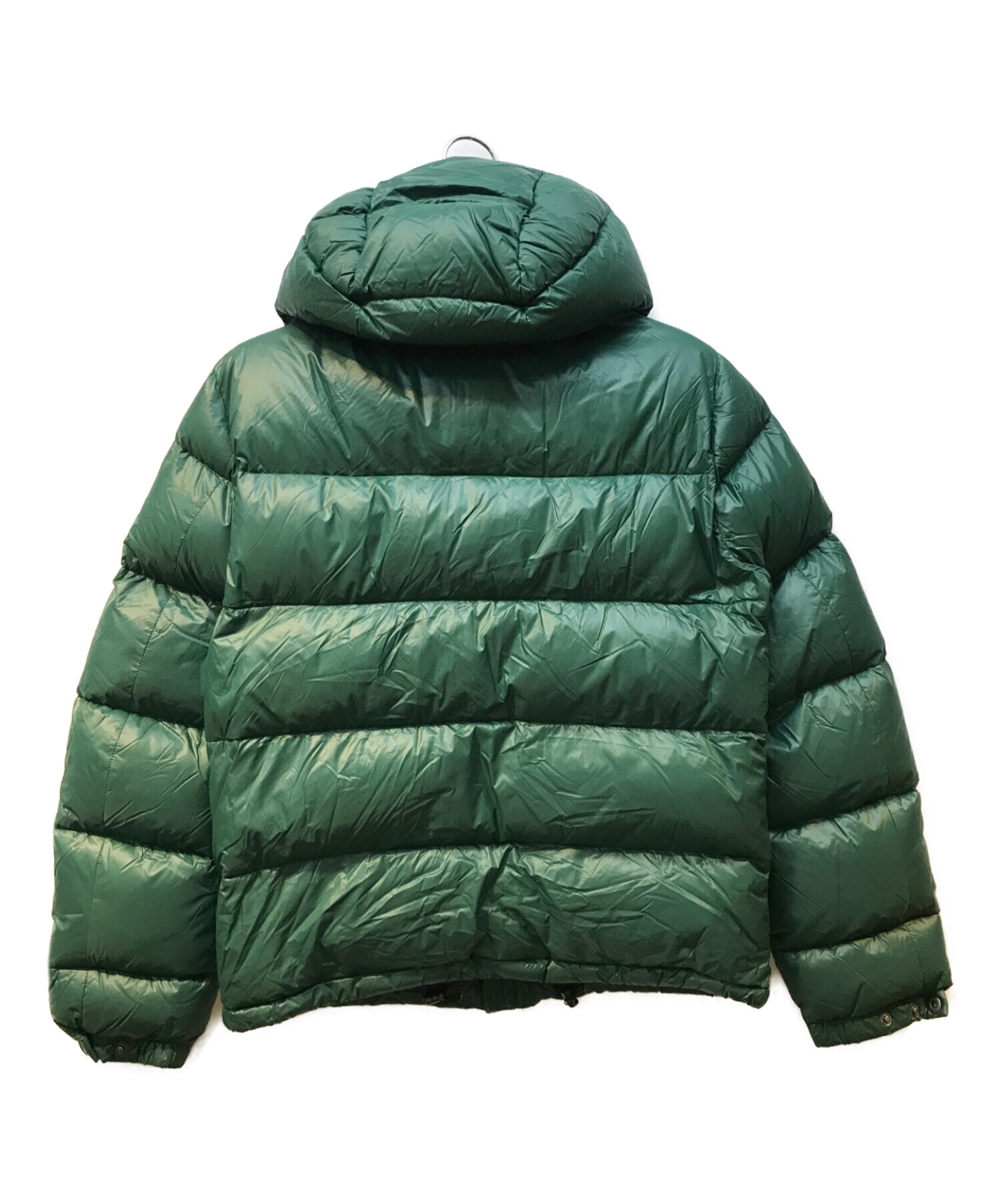 中古・古着通販】PRADA (プラダ) Nylon Down Puffer Jacket グリーン 