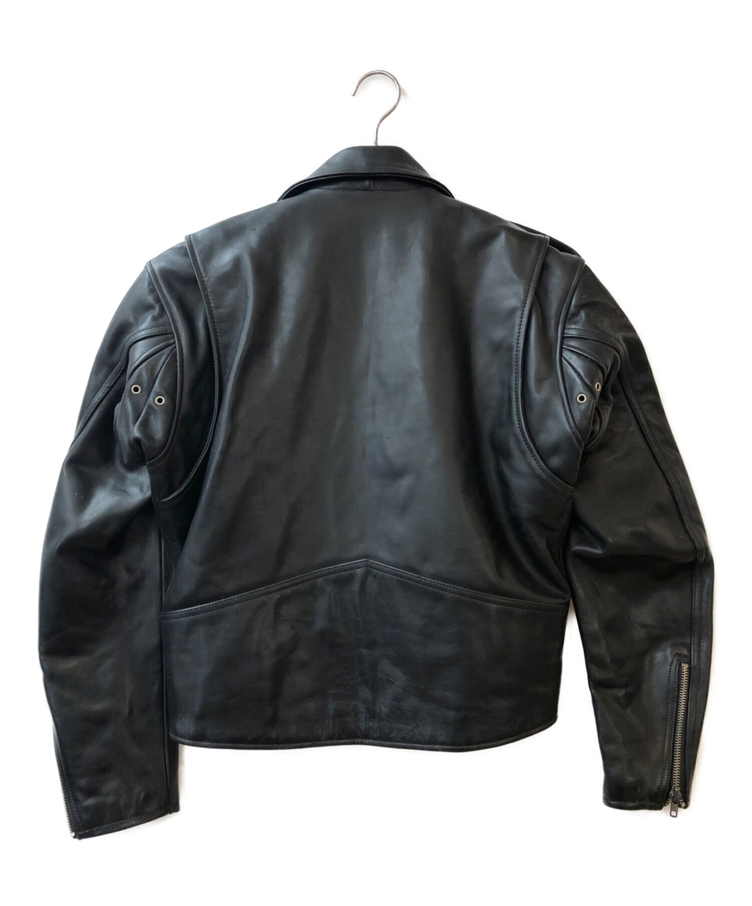 中古・古着通販】KADOYA (カドヤ) カウレザーライダースジャケット 
