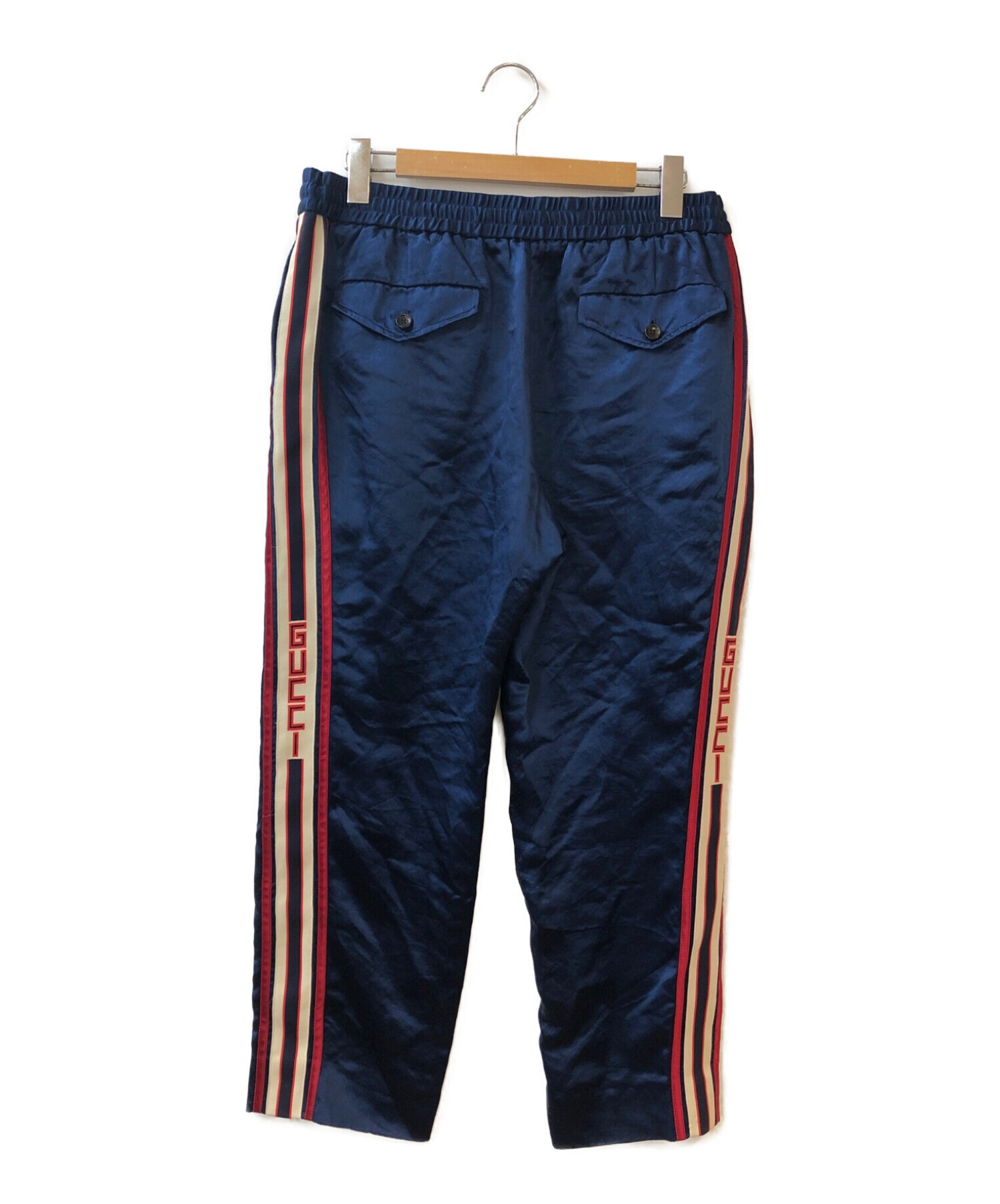 中古・古着通販】GUCCI (グッチ) Acetate Jogging Trouser With Stripe  