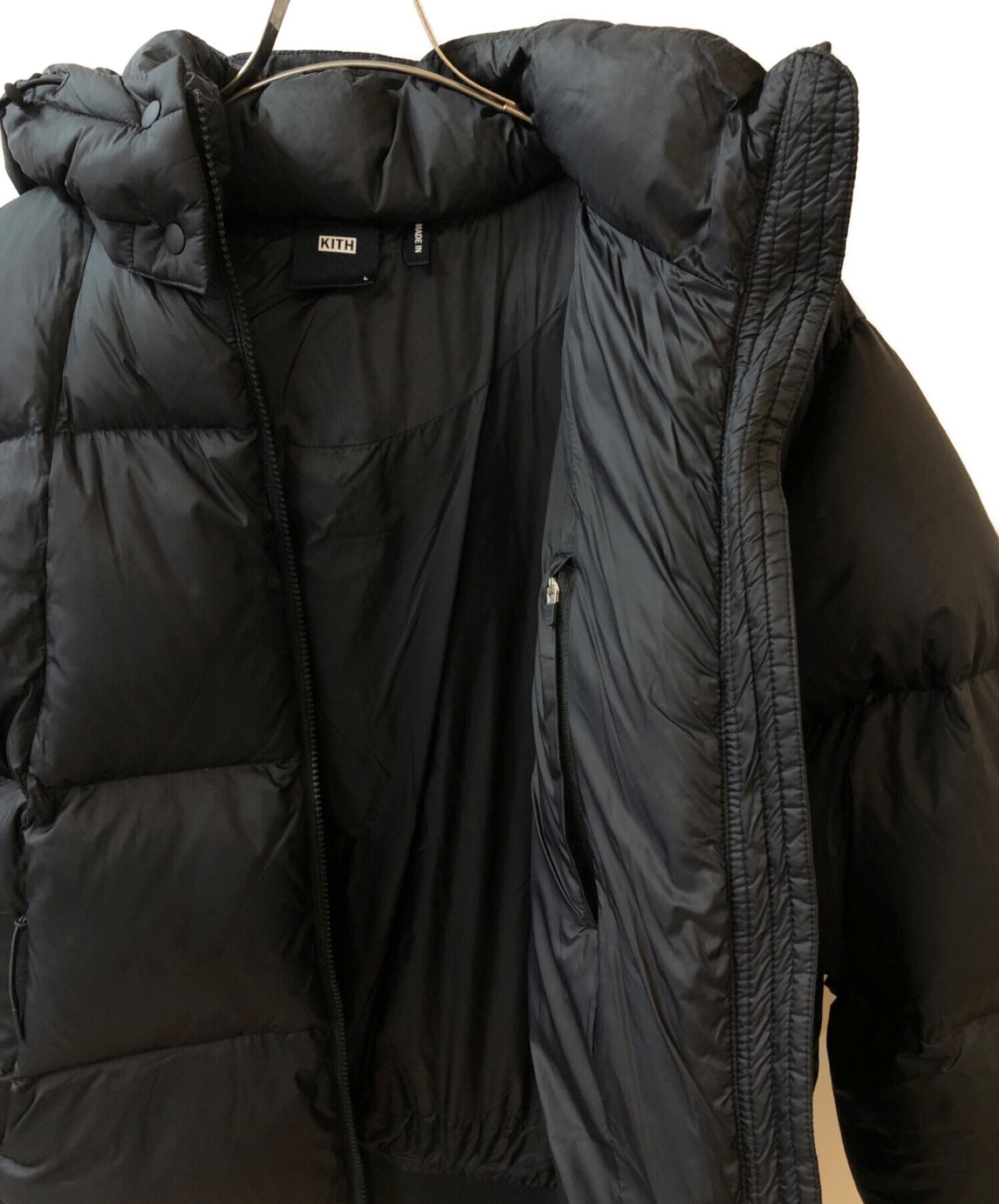 中古・古着通販】KITH (キス) Midi Puffer Jacket ブラック サイズ:L