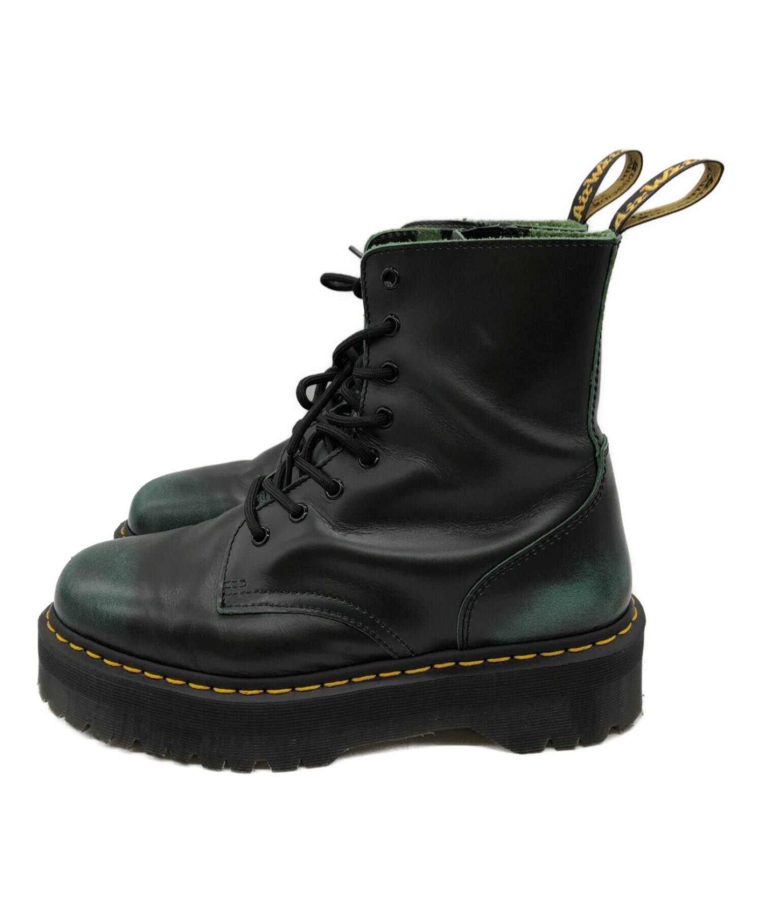 ドクターマーチン　jadon uk9 Dr. Martens Jadon Lined 8 Eye Platform Boots Size 9 UK / 11 US