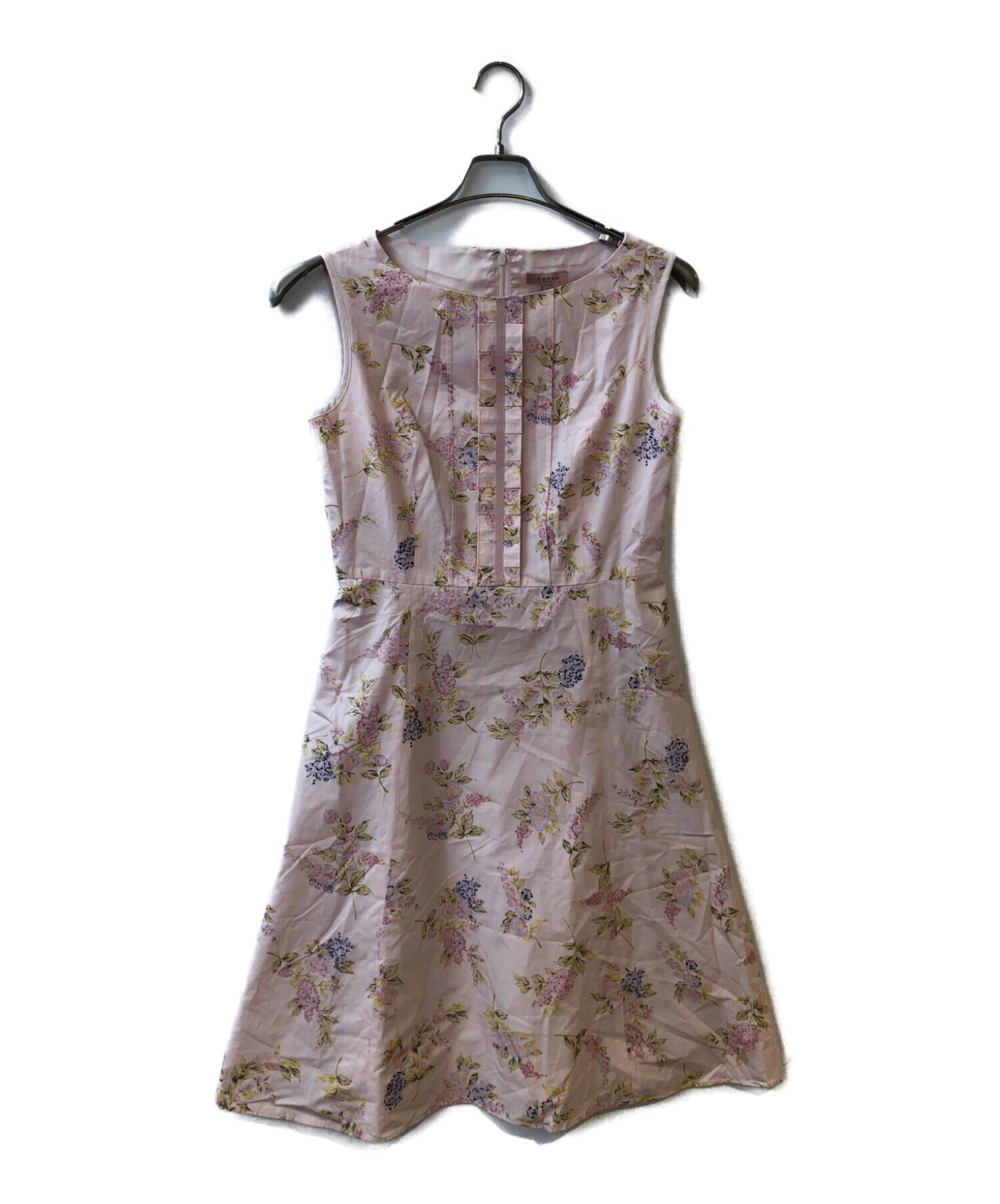 中古・古着通販】TOCCA (トッカ) GARDEN FLOWERS ドレス ピンク サイズ 