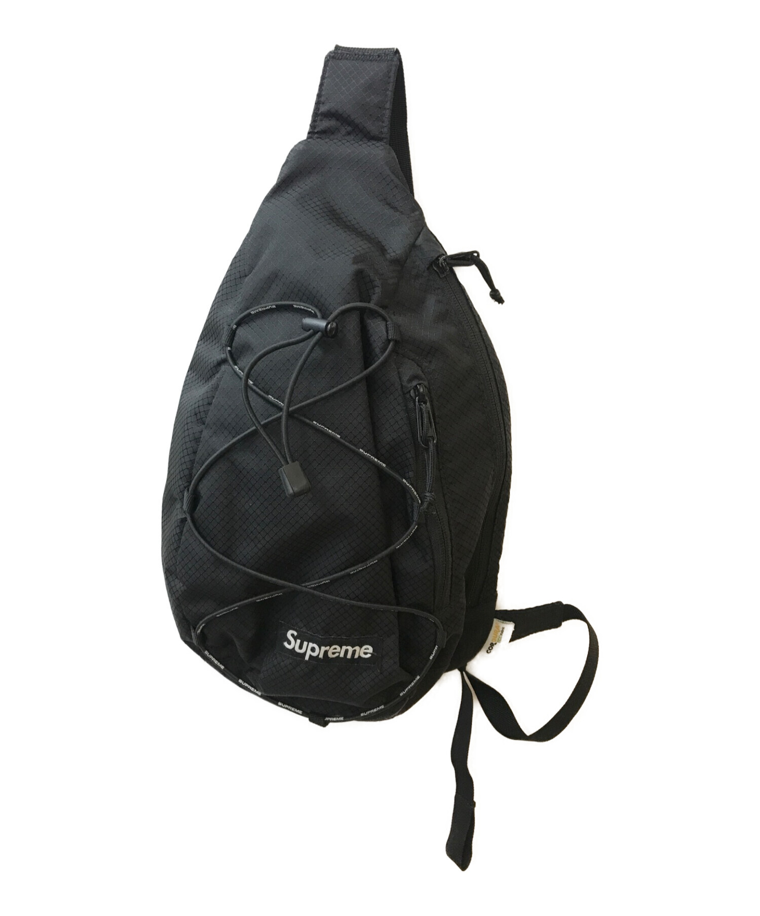 Supreme sling bag black 20fw